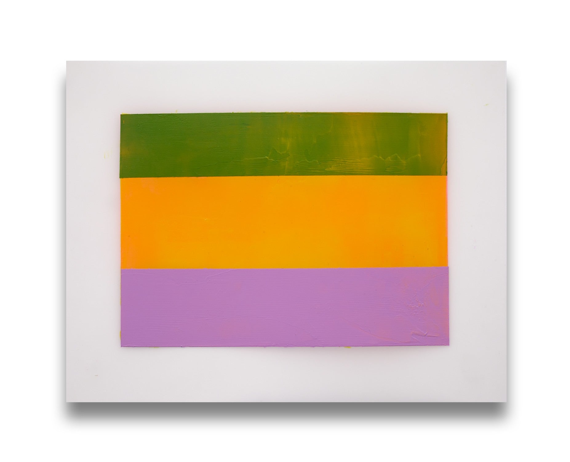 Artwork by Debra Ramsay, Colors Within a Witch Hazel Blossom 2, Made of Acrylic on polyester film 