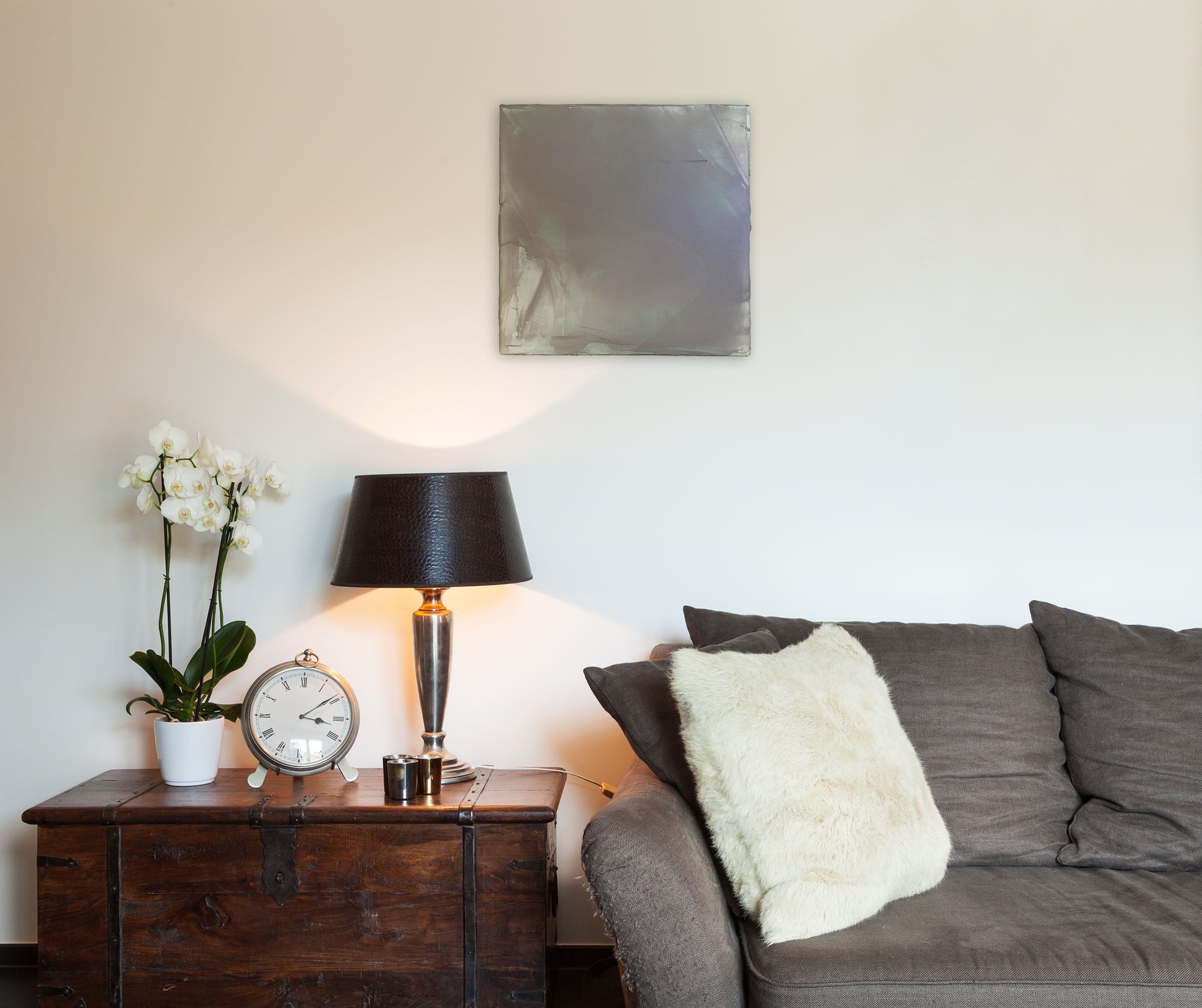 Artwork by Debra Ramsay, Snow's Light, Made of Acrylic on acrylic panel (plexi) 