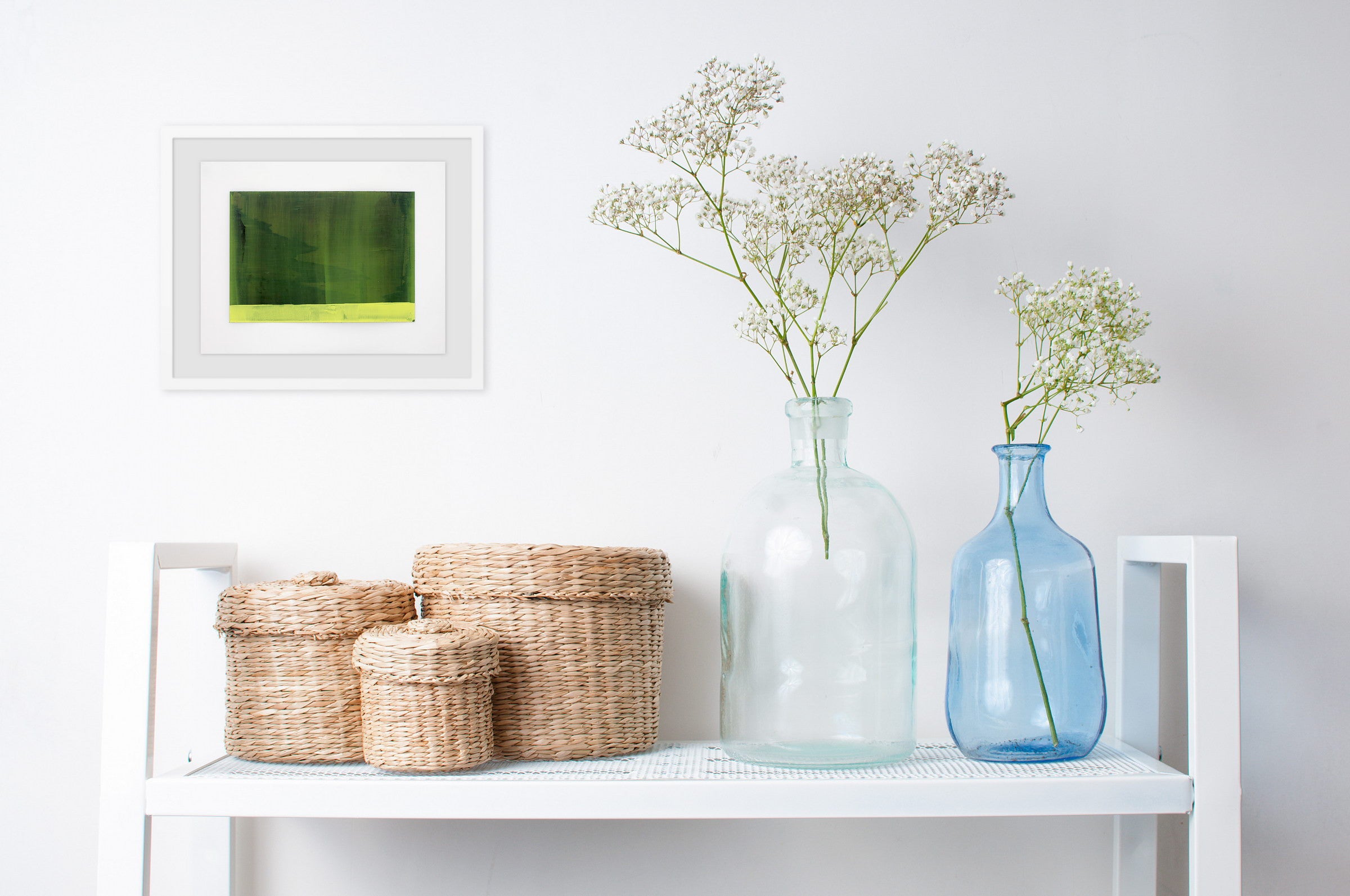 Artwork by Debra Ramsay, Witch Hazel 3, Made of Acrylic on polyester resin film 