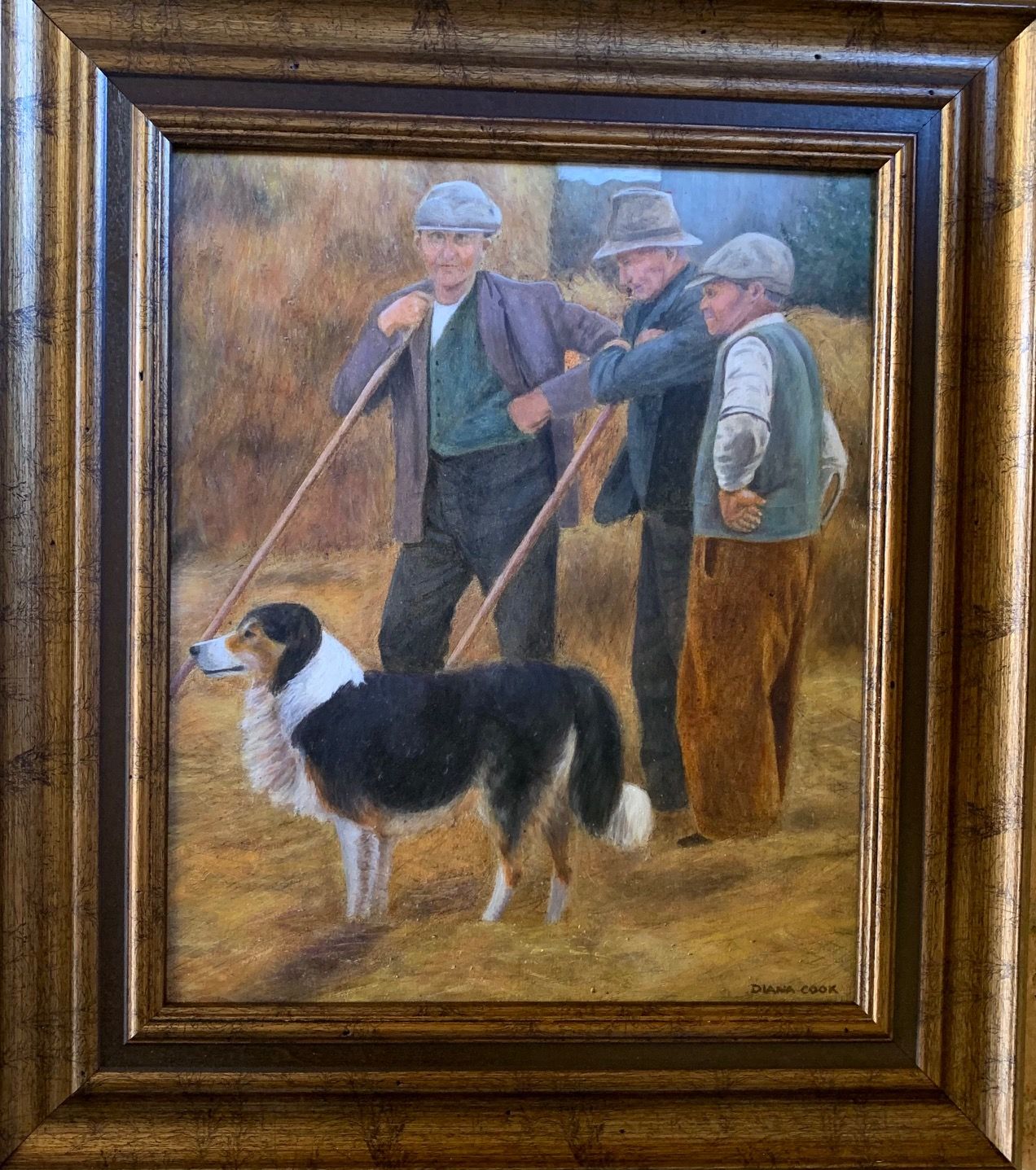 A Well Earned Break by Diana Cook, 1985