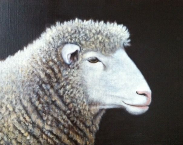 Ram in Profile by Diana Cook, null