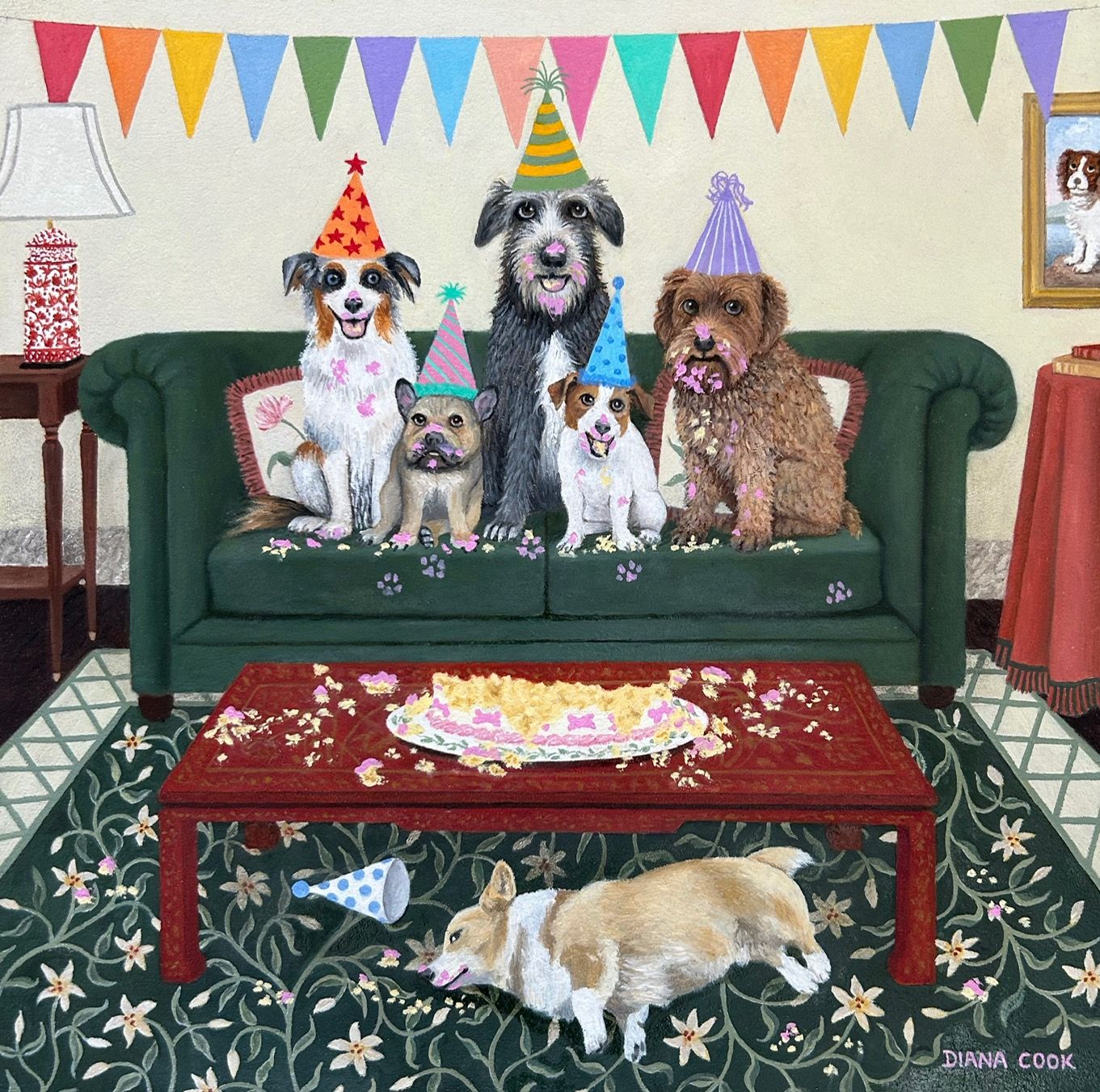 Who Wants Cake? by Diana Cook, null