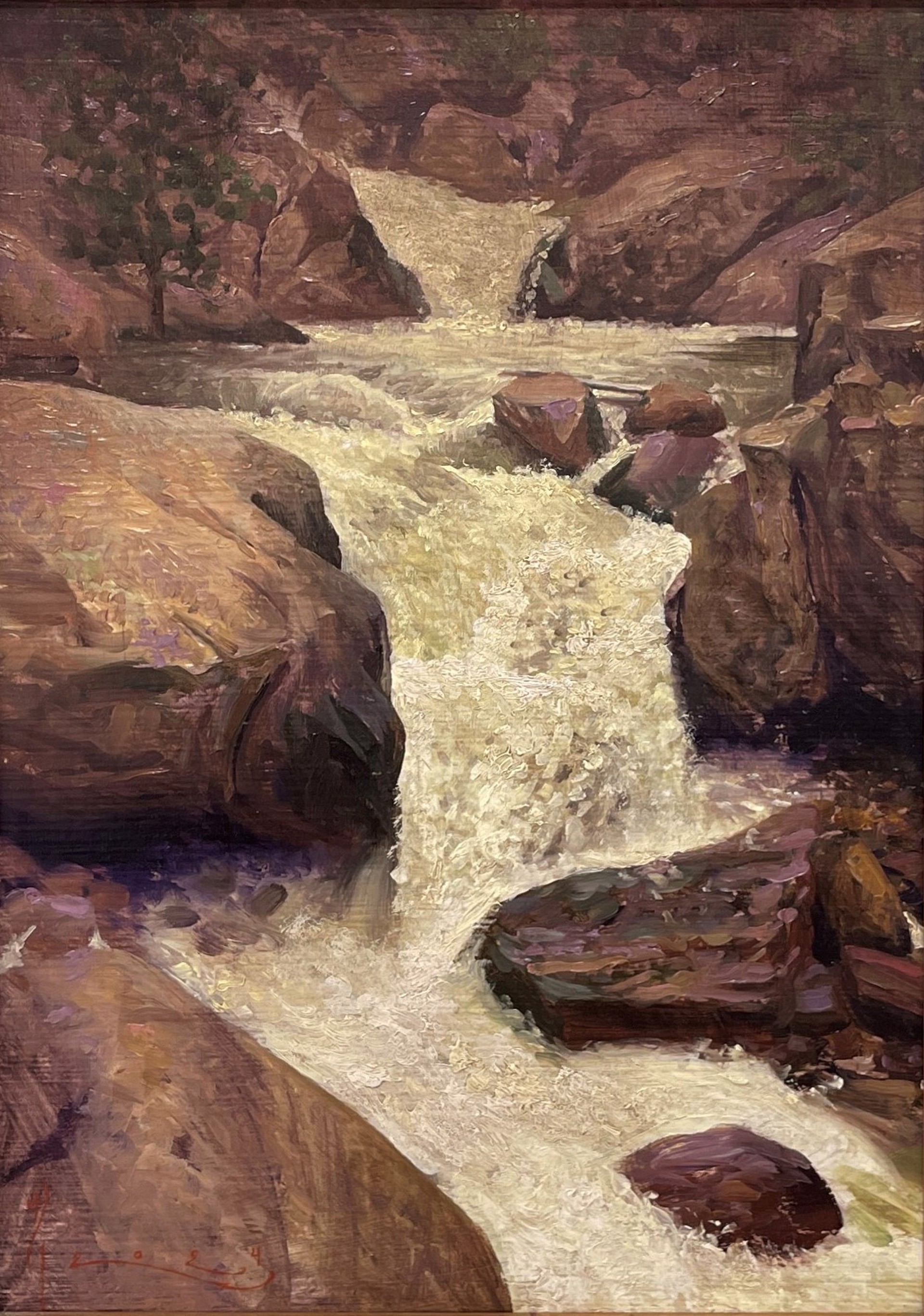 Diego Glazer | Rushing Water (2024) | MutualArt