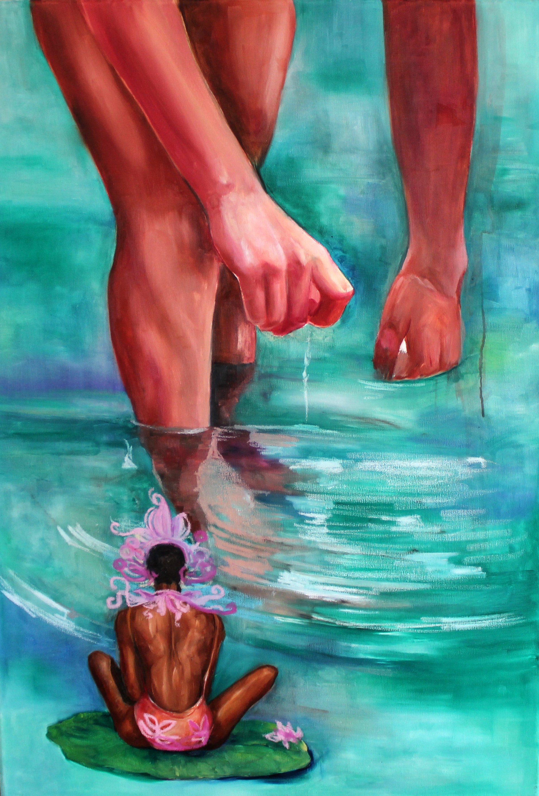 Creatures of the water by Bouritsa Dimitra, 2020