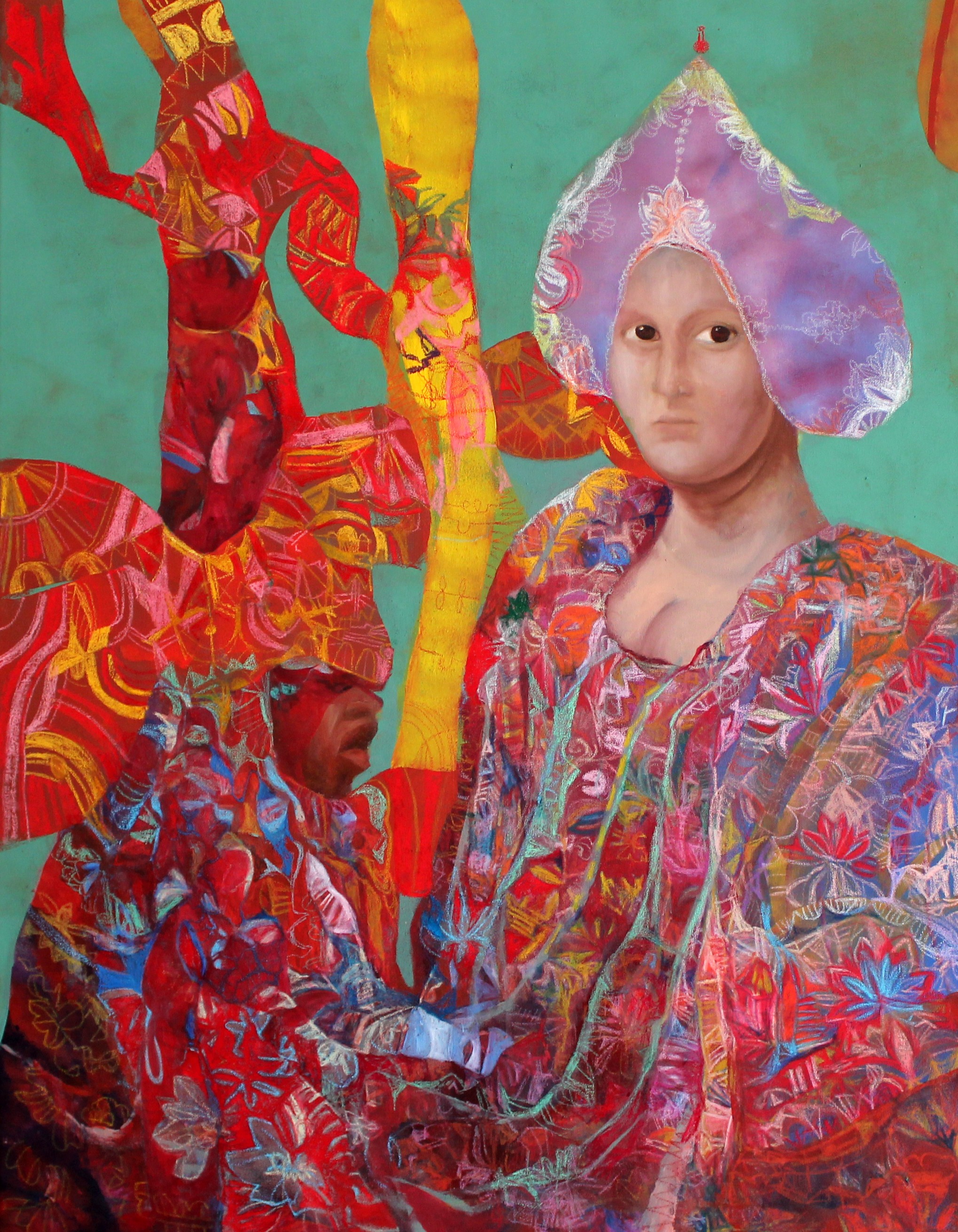 Deux Filles by Bouritsa Dimitra, 2022