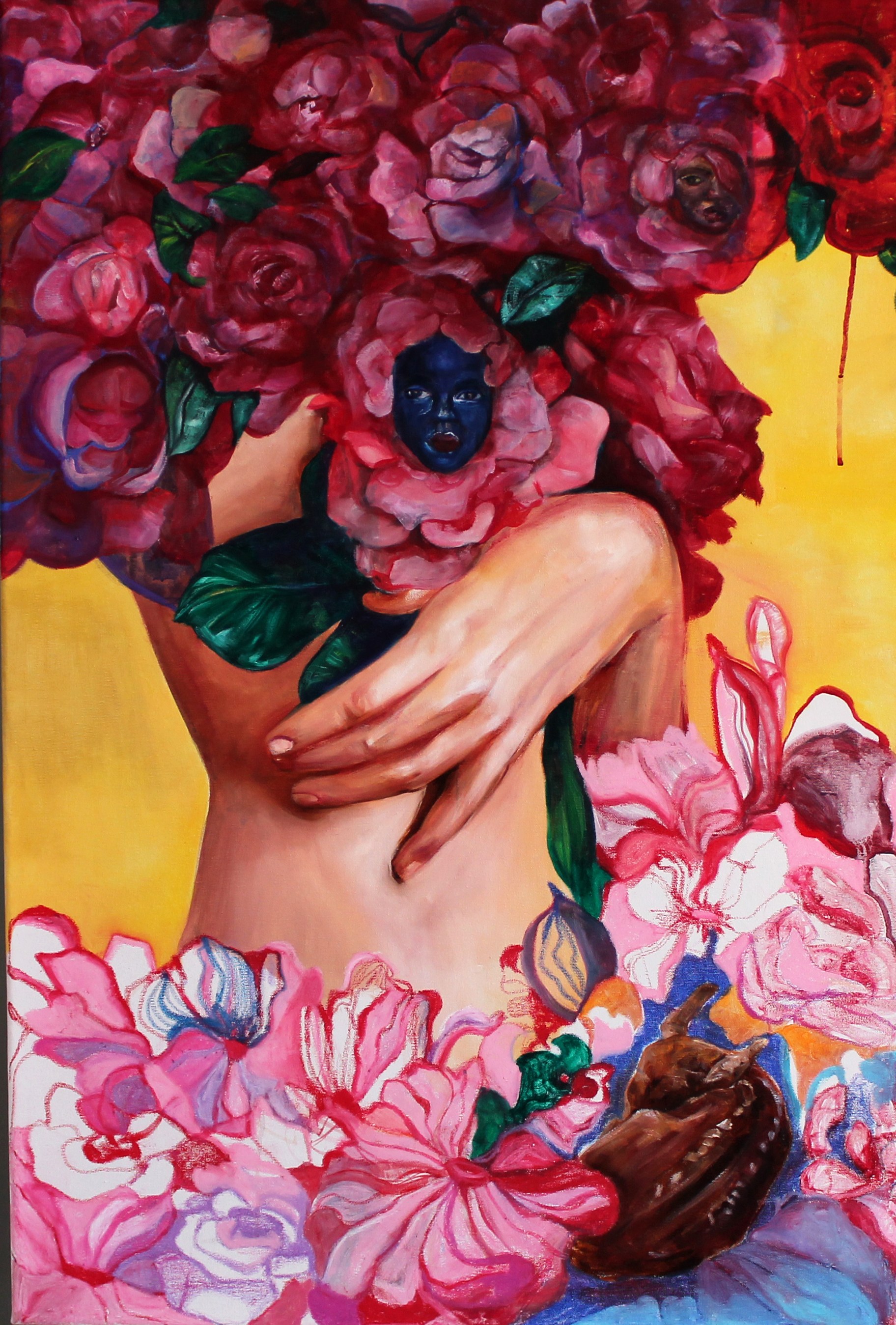 Painting the roses red by Bouritsa Dimitra, 2020