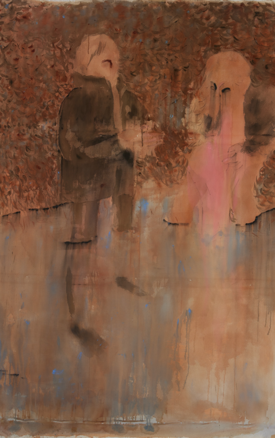 Beach in Brighton by Dina  Leonova Dinka, 2024