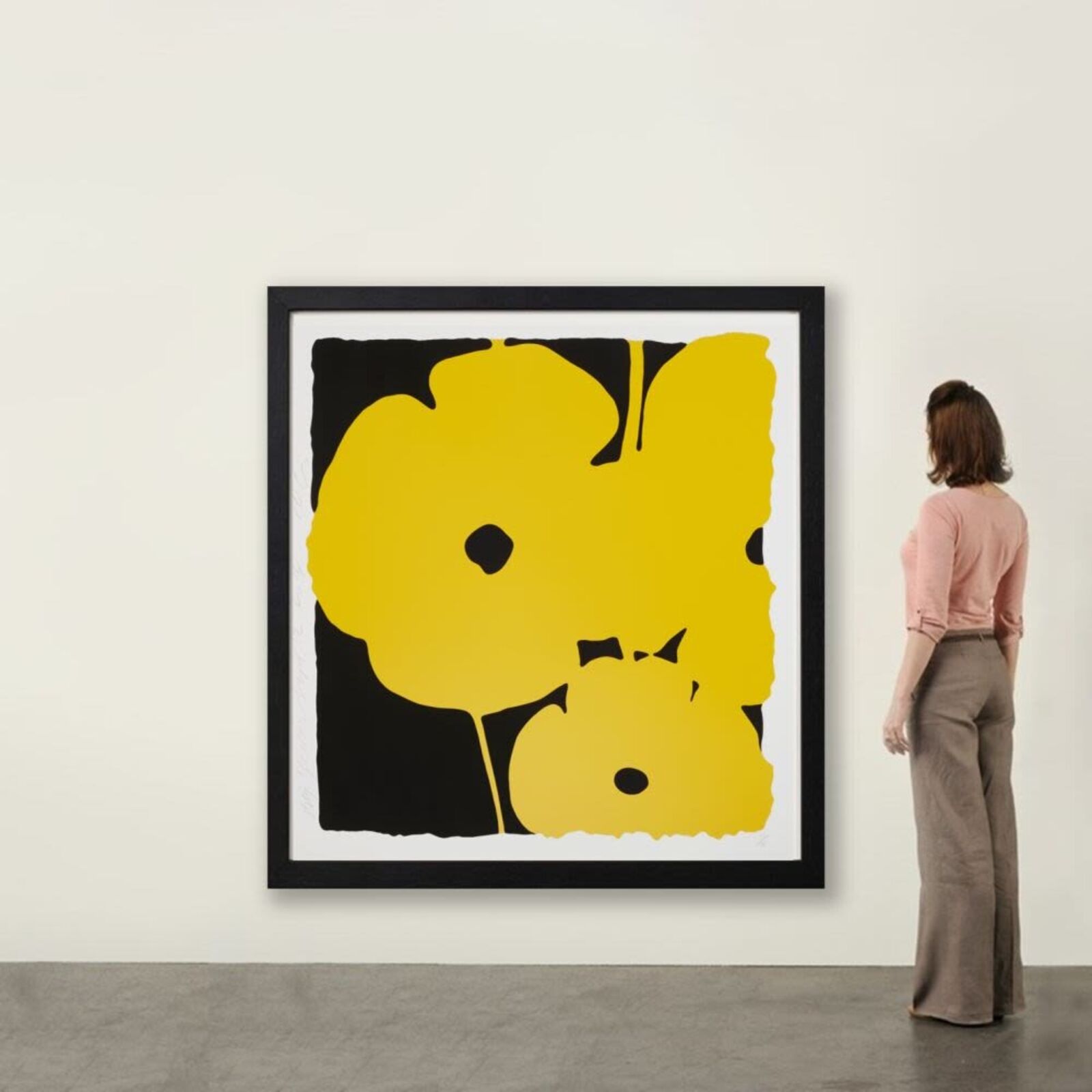 Artwork by Donald Sultan, Big Poppies (portfolio), Made of Silkscreen 