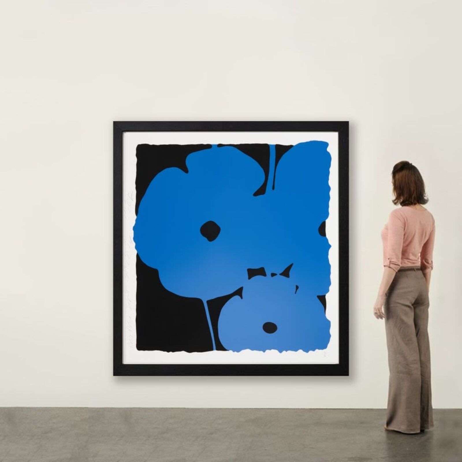 Artwork by Donald Sultan, Big Poppies (portfolio), Made of Silkscreen 