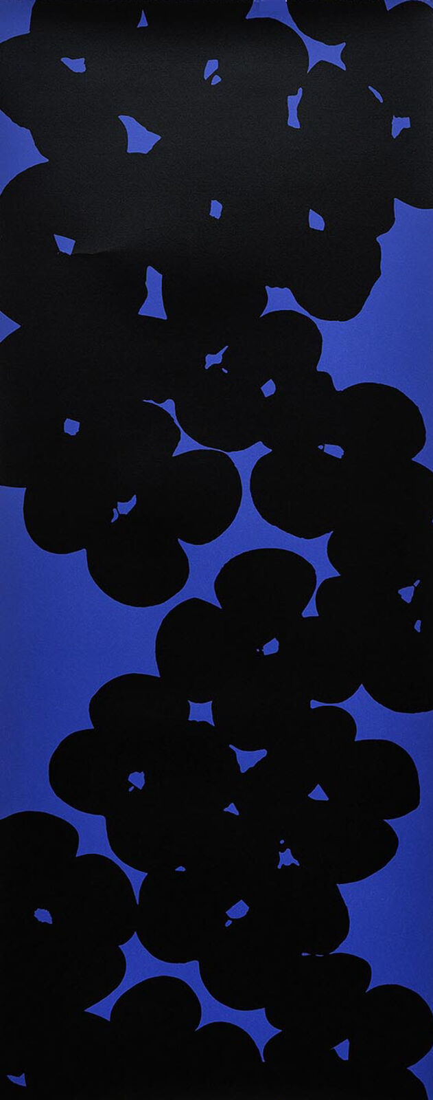 Wall Flowers by Donald Sultan, 2018