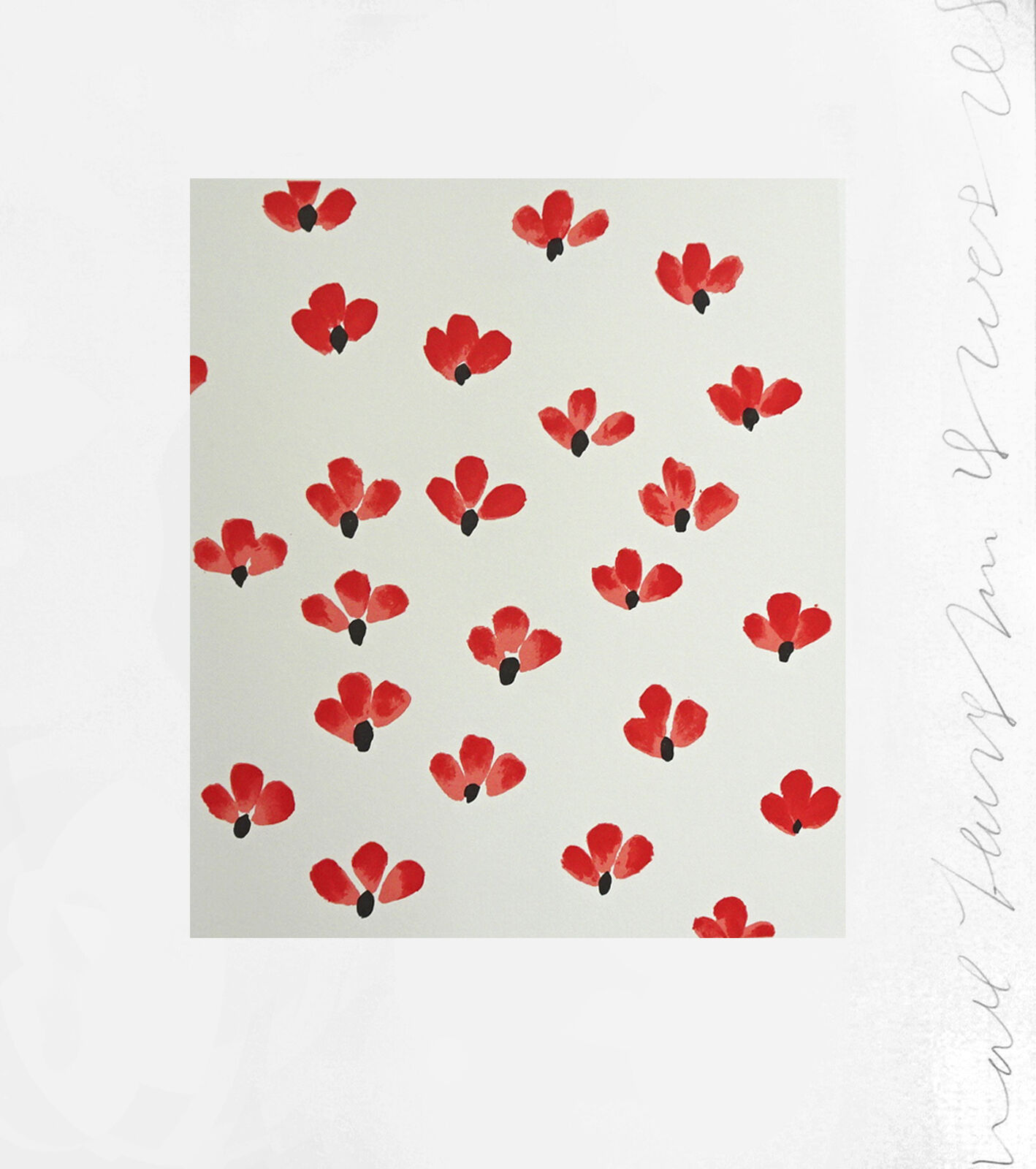 Wall Flowers by Donald Sultan, 2008