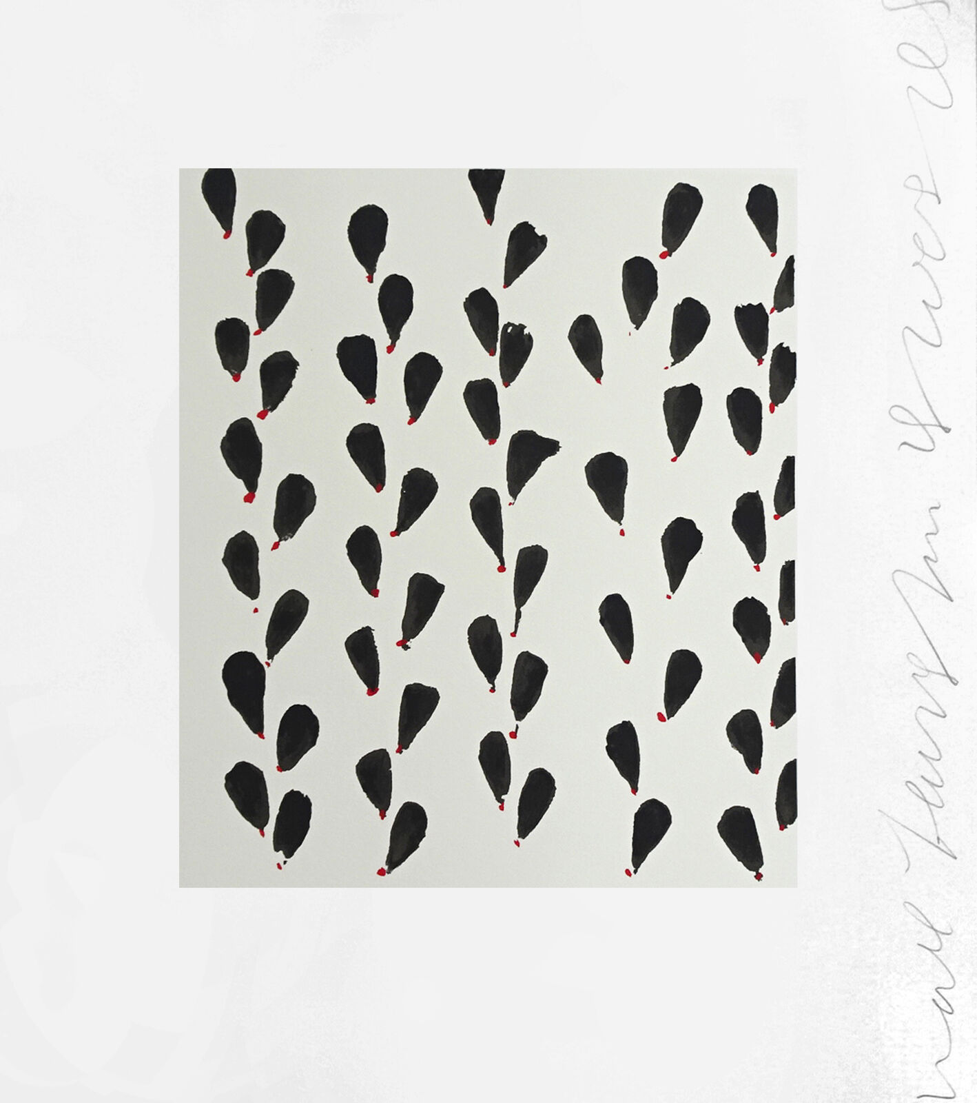 Wall Flowers by Donald Sultan, 2008