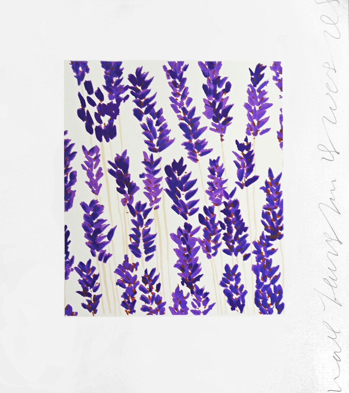 Wall Flowers by Donald Sultan, 2008