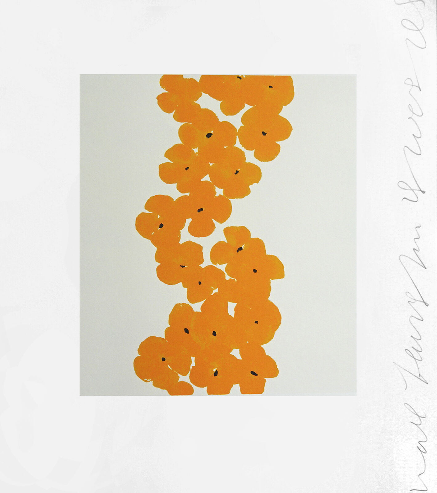 Wall Flowers 2008 by Donald Sultan, 2008