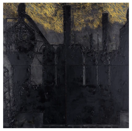 Artwork by Donald Sultan