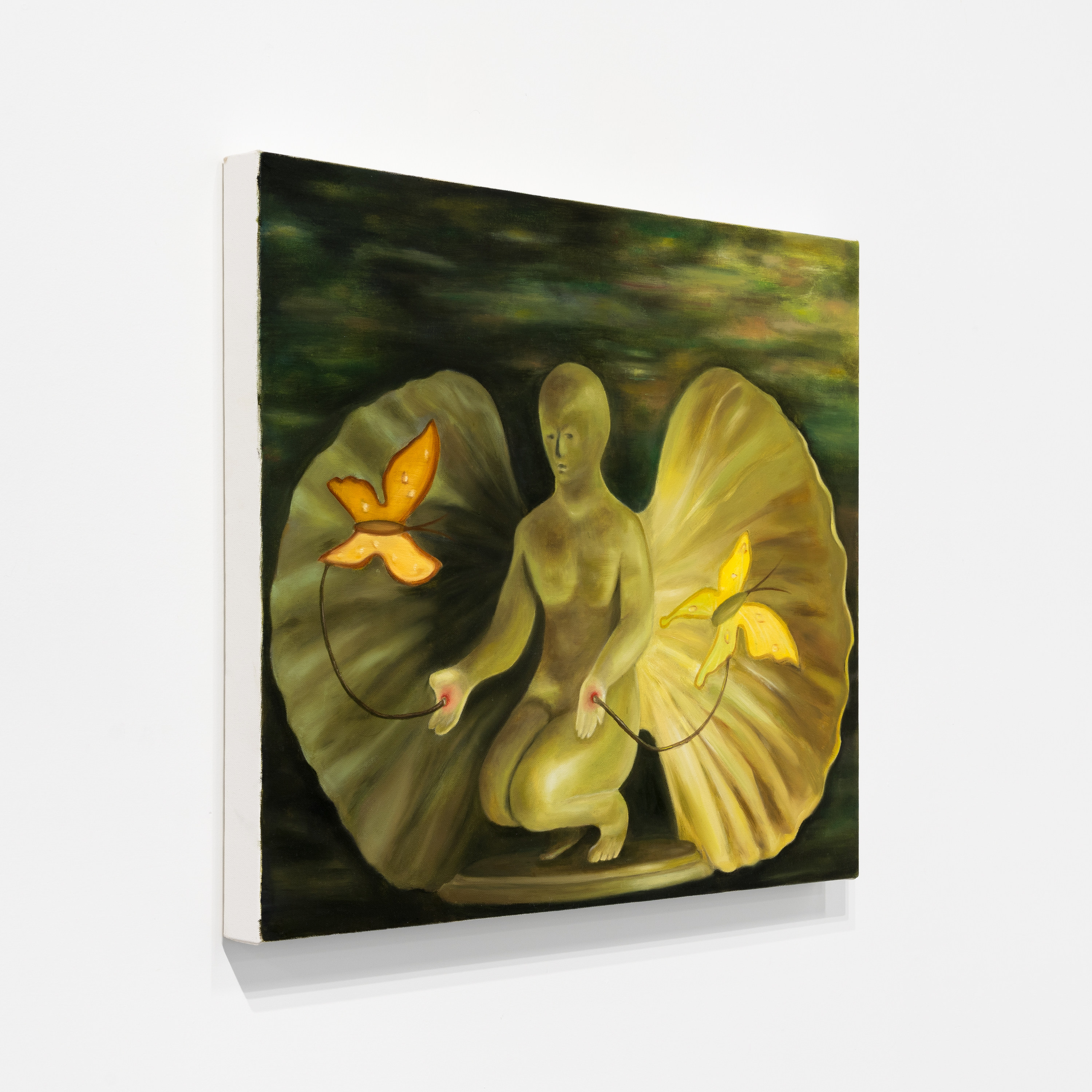 Artwork by Dou Wei, I am rooted, but I flow, Made of Oil and acrylic on canvas 