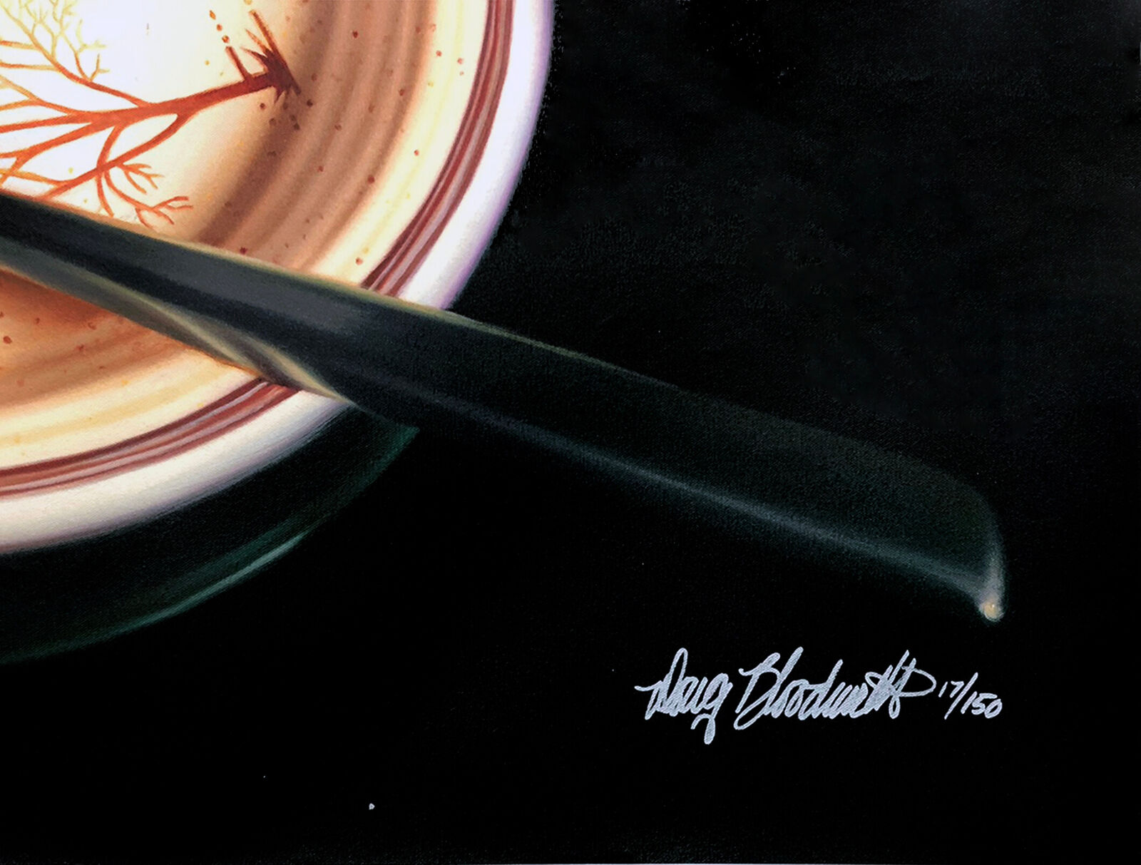 Artwork by Doug Bloodworth, Pecan Pie (large signed giclee on canvas), Made of Giclee On Canvas 