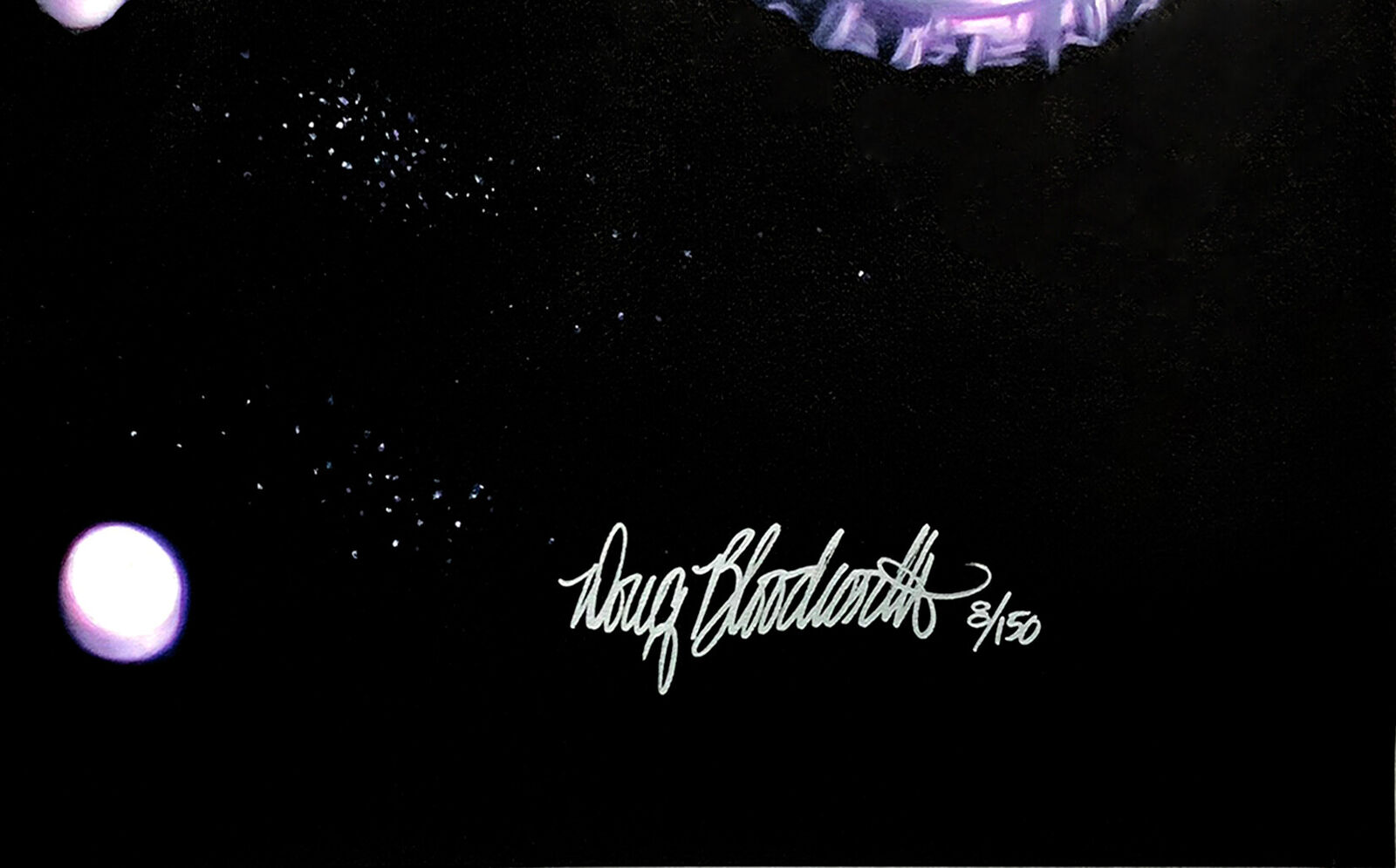 Artwork by Doug Bloodworth, Swamp Thing (large signed giclee on canvas), Made of Giclee On Canvas 