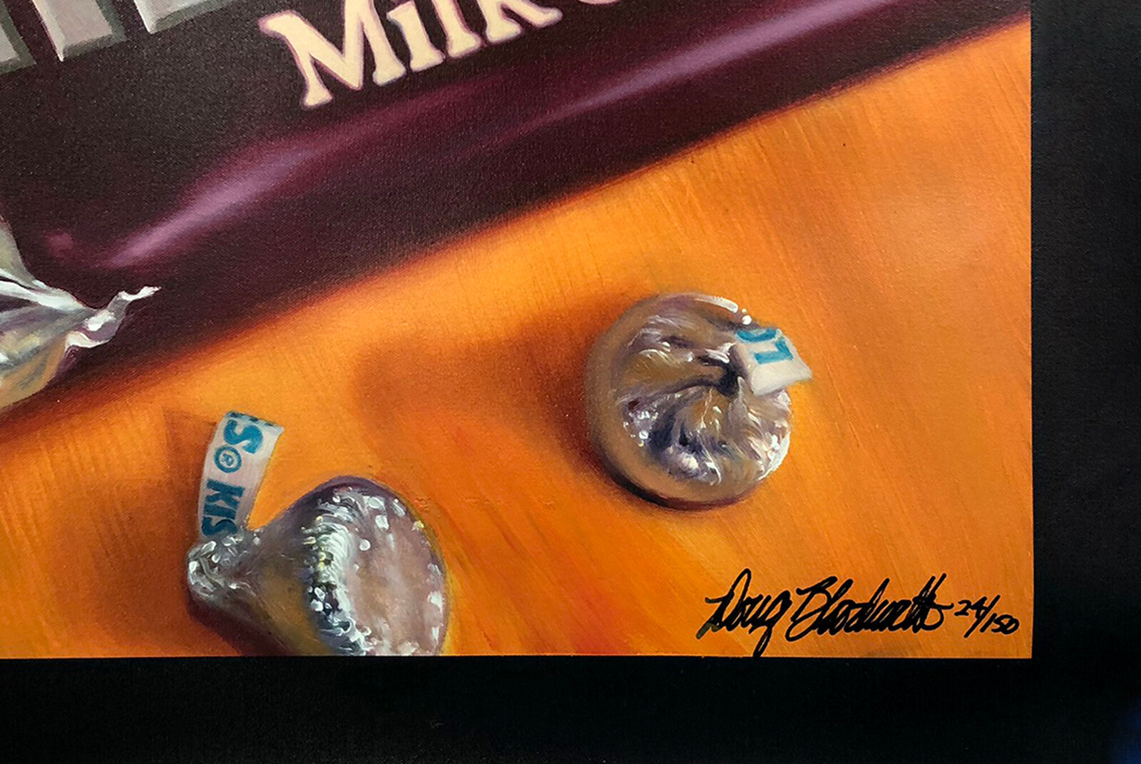 Artwork by Doug Bloodworth, Wonder Woman (large signed giclee on canvas), Made of Giclee On Canvas 