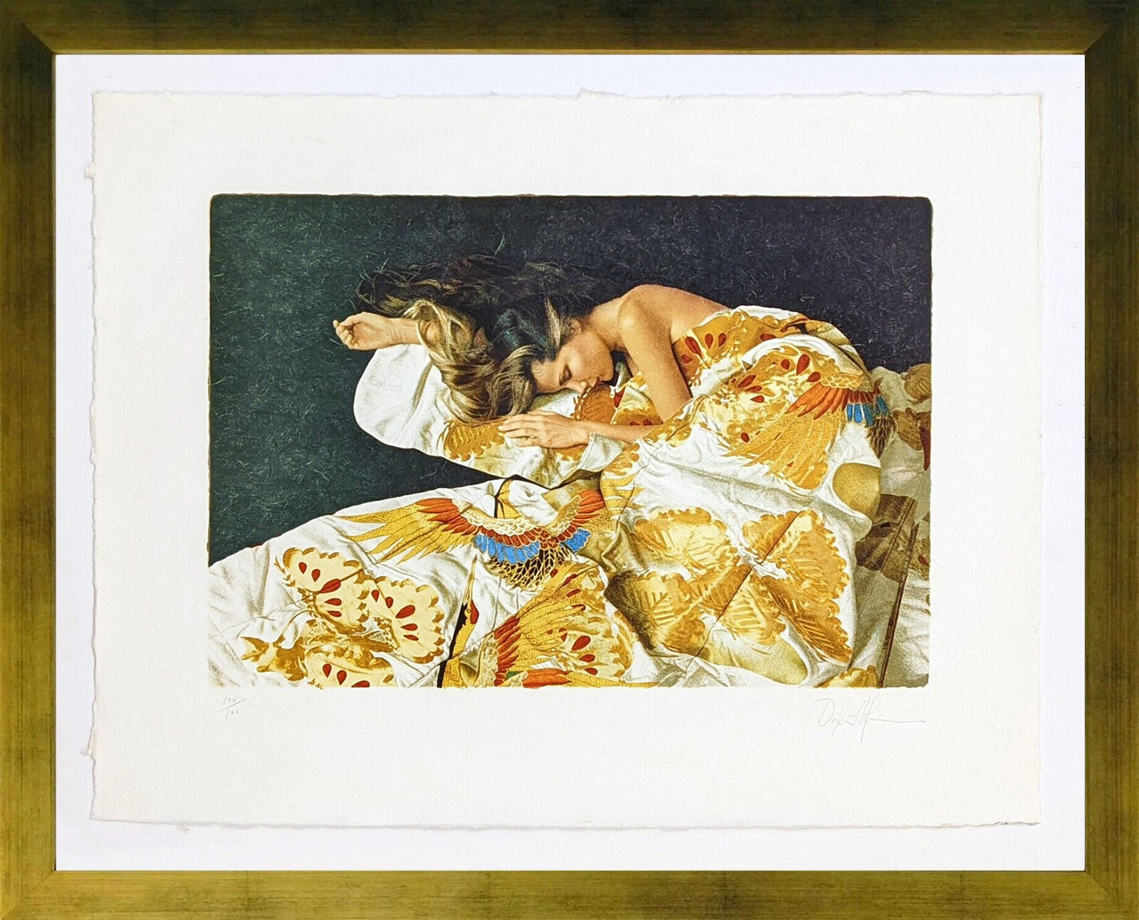 GOLD AND SILK by Douglas Hofmann, circa 2000