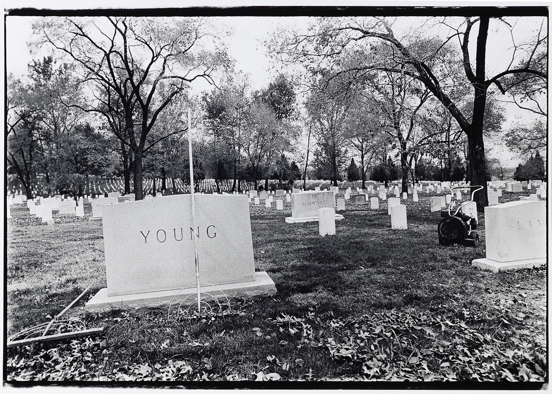 Arlington Cemetary by Ed Eckstein, 1969