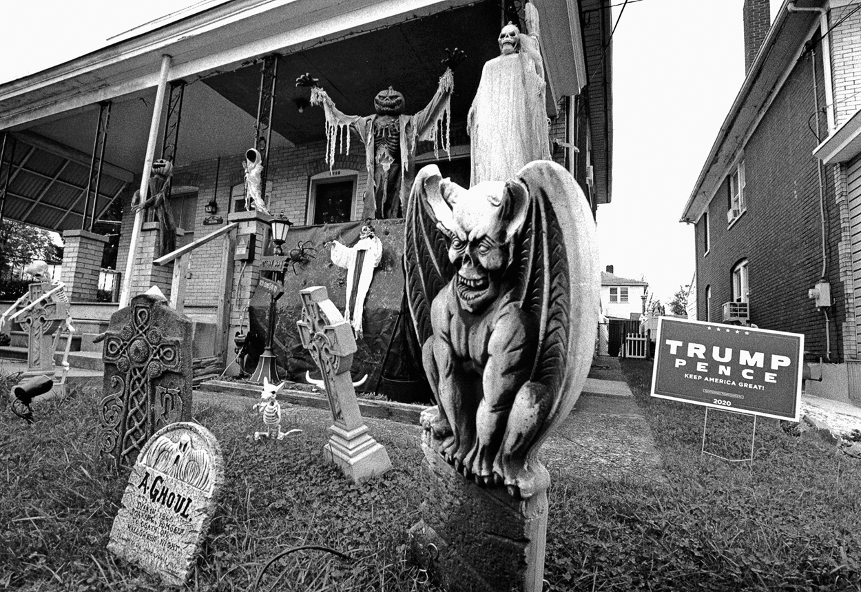 Divided We Stand by Ed Eckstein, 2020