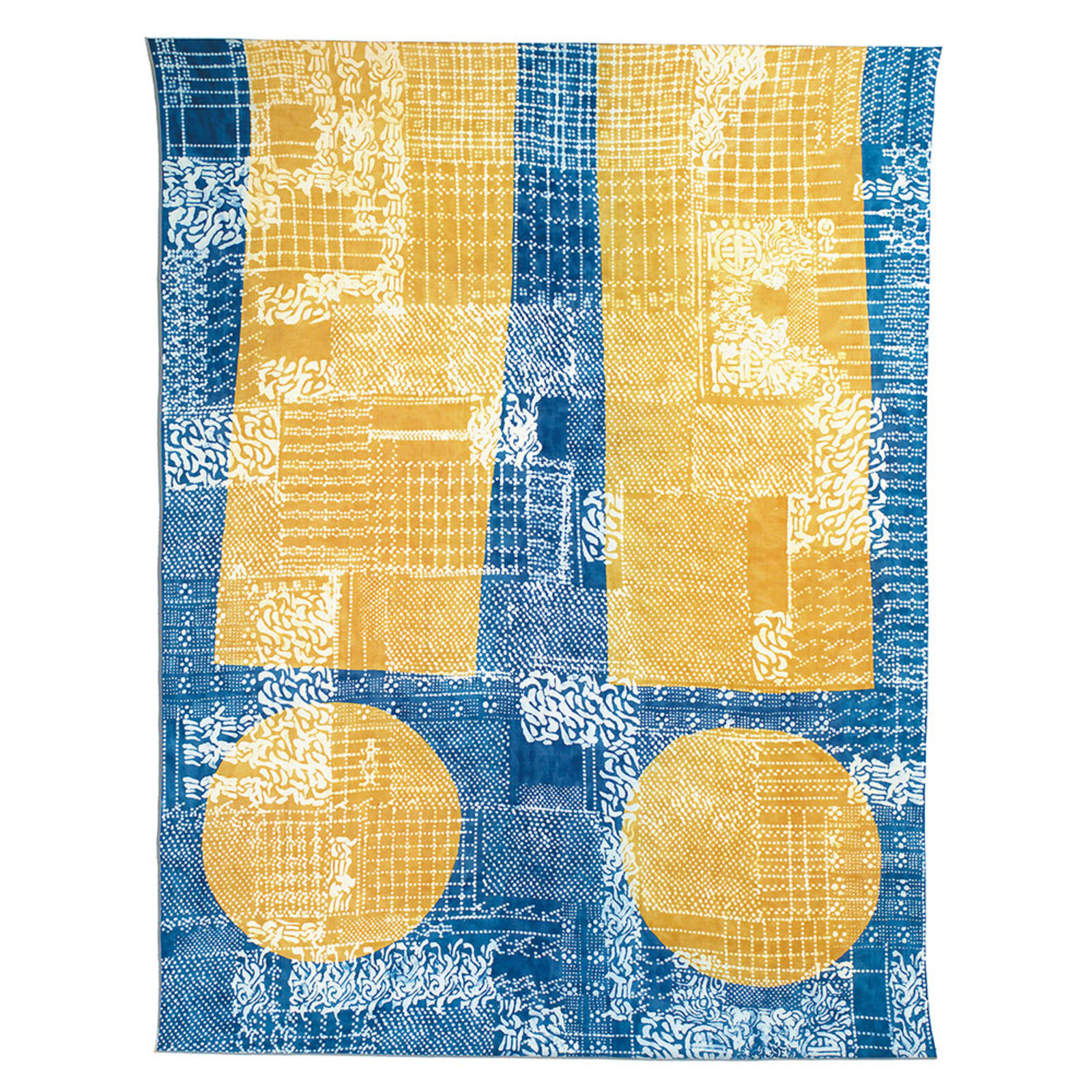 Ground Cloth by Ed Rossbach, 1972