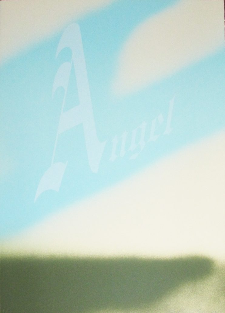 Angel by Ed Ruscha, 2014