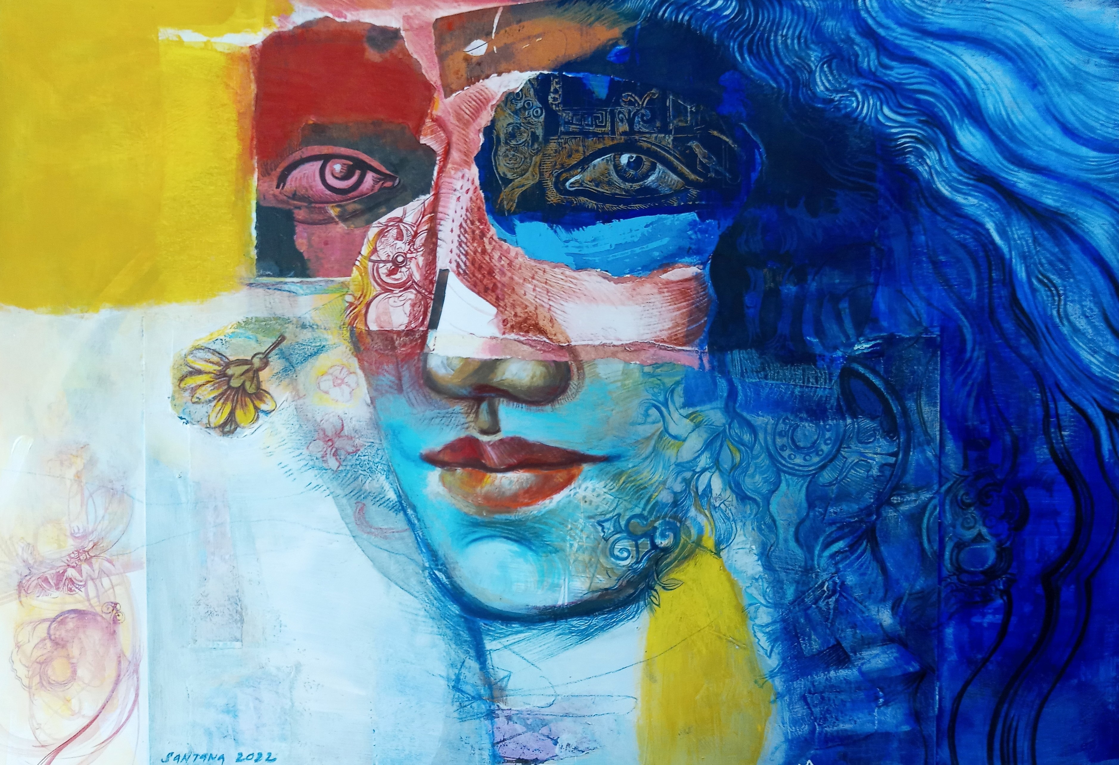 La mujer del misterio by Eduardo Santana, 2022
