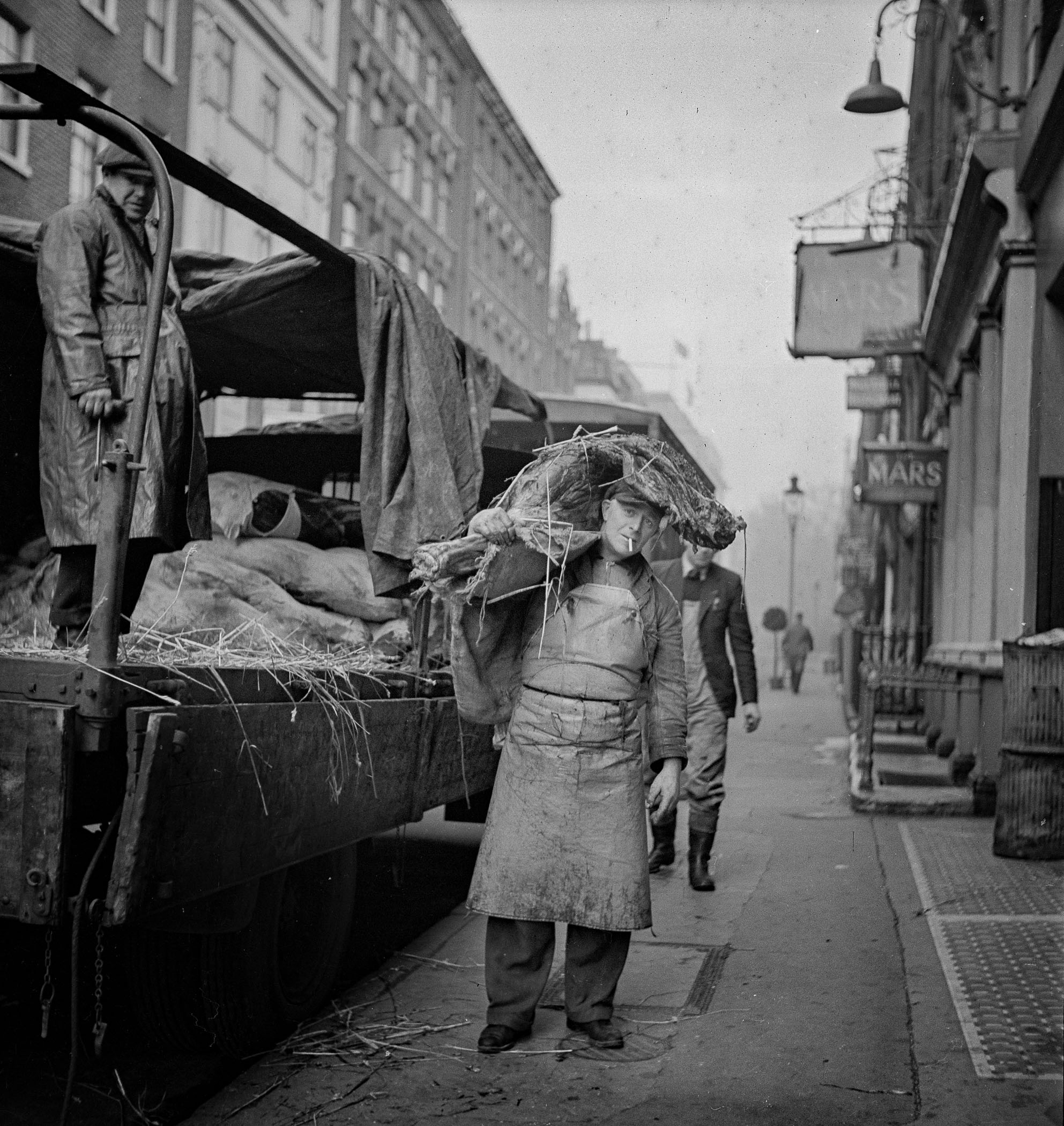 Meat Delivery by Edward Quinn, 1950