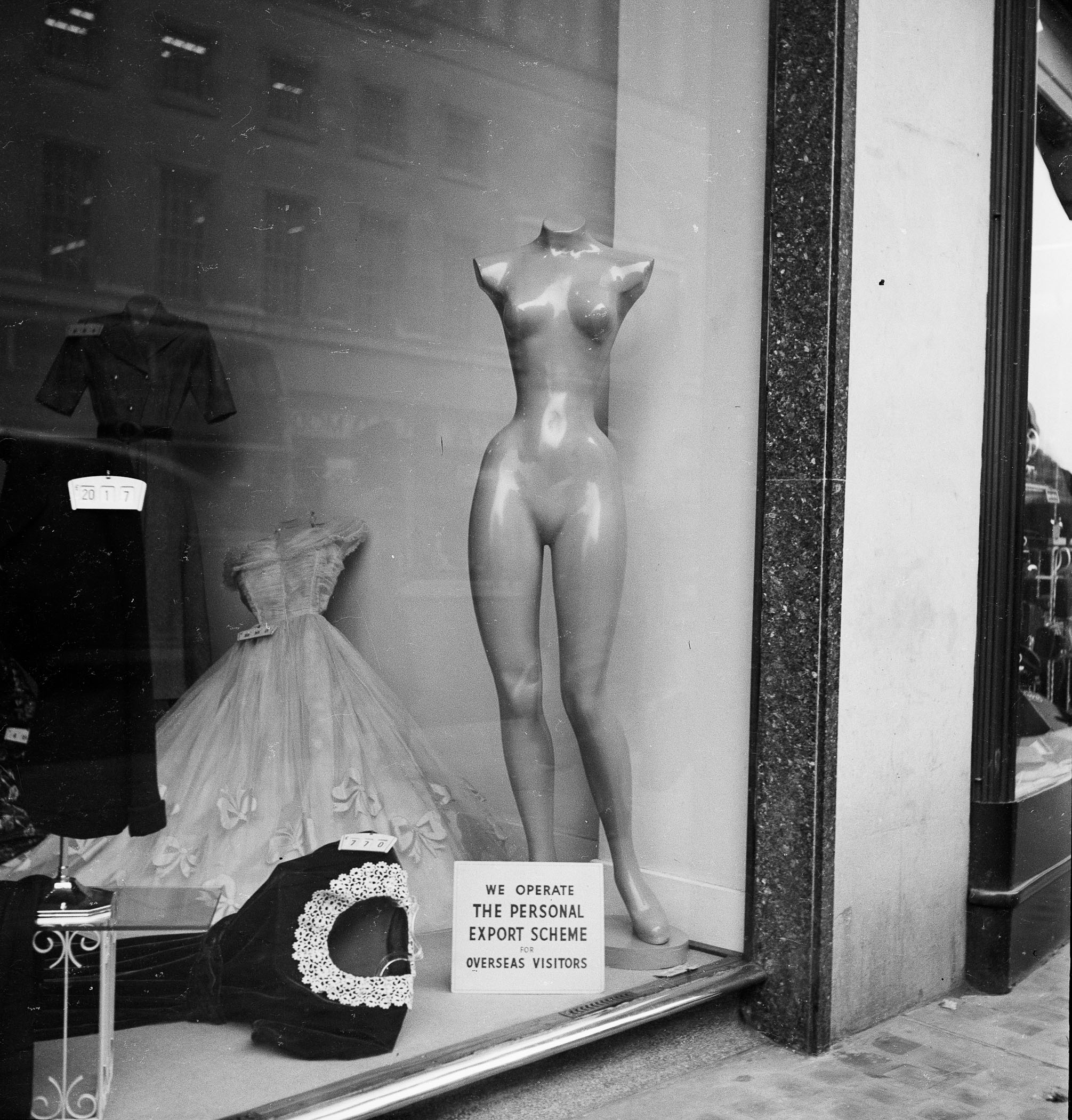 Shop Window by Edward Quinn, 1950