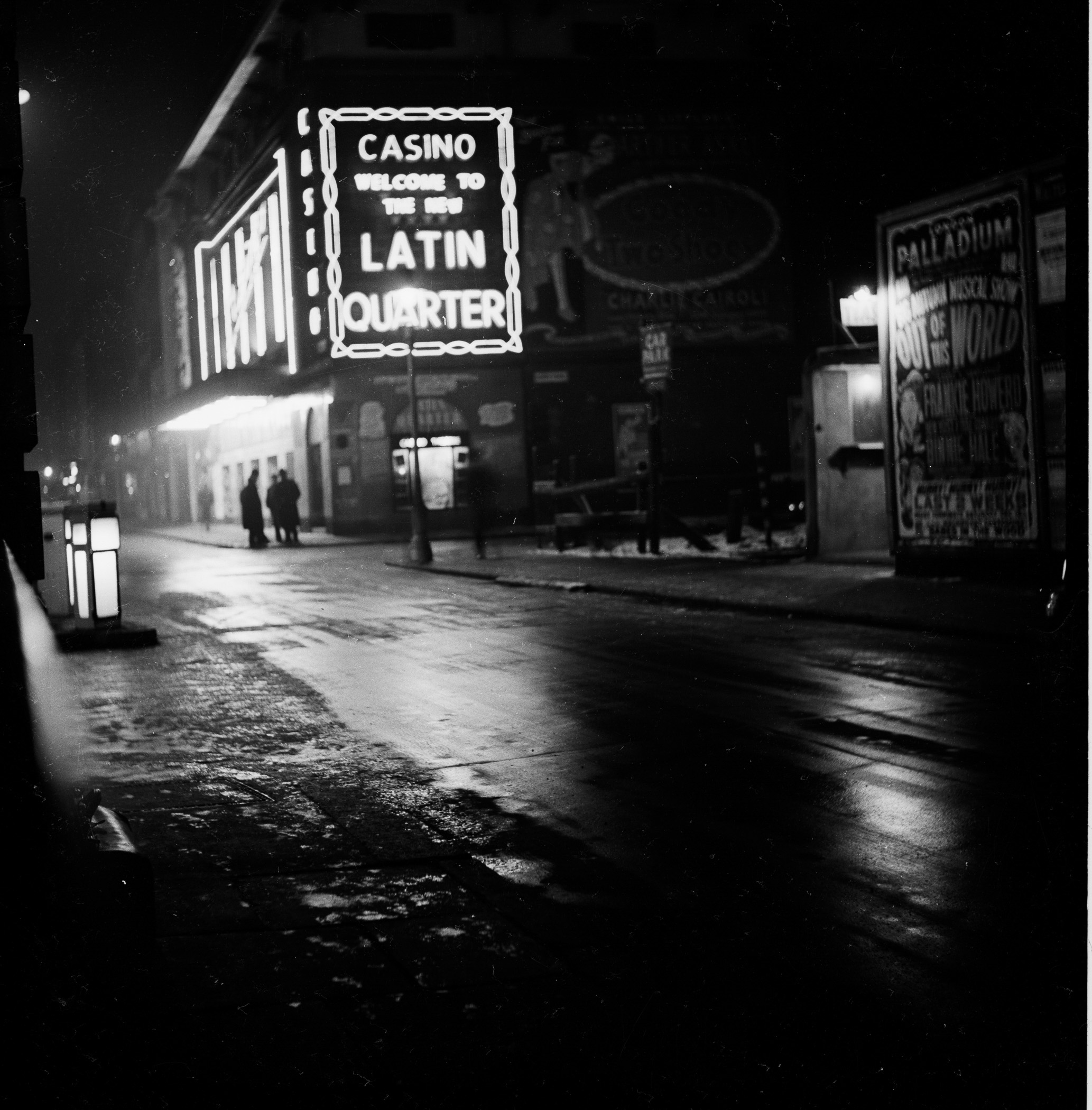 Artwork by Edward Quinn, The Casino Theatre – Corner of Greek Street and Old Compton Street, Made of Gelatin silver print 