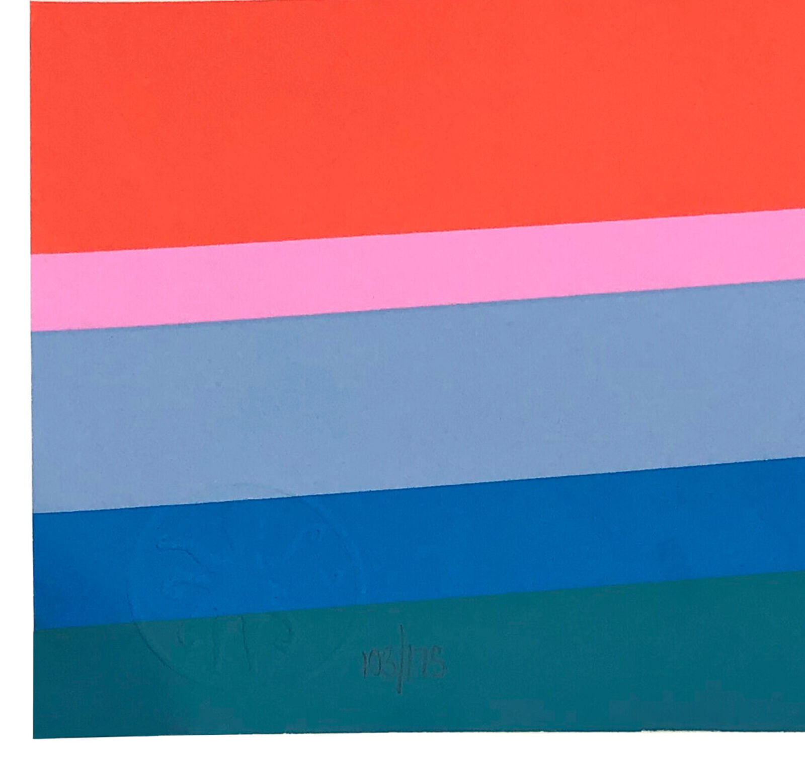 Artwork by Eelus, After the Rain (framed hand signed screen print), Made of Screen Print 