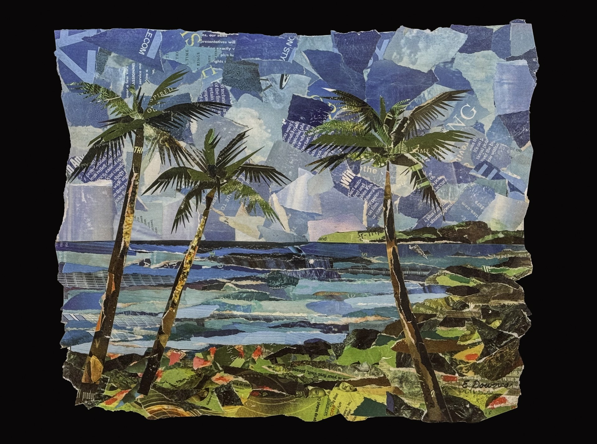 Ocean Breeze by Eileen Downes, 2008/2025