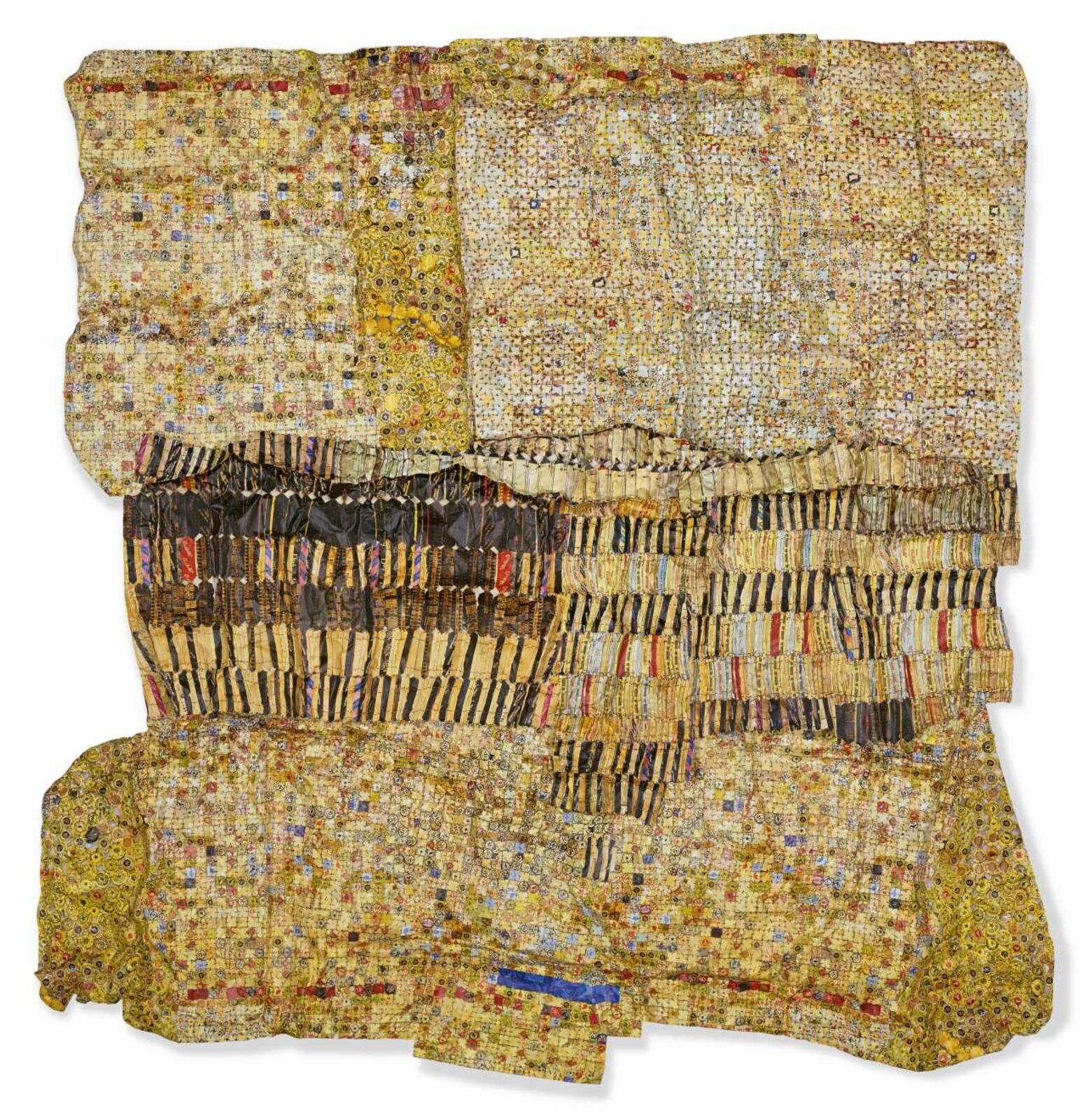 Gold Band by El Anatsui, 2020