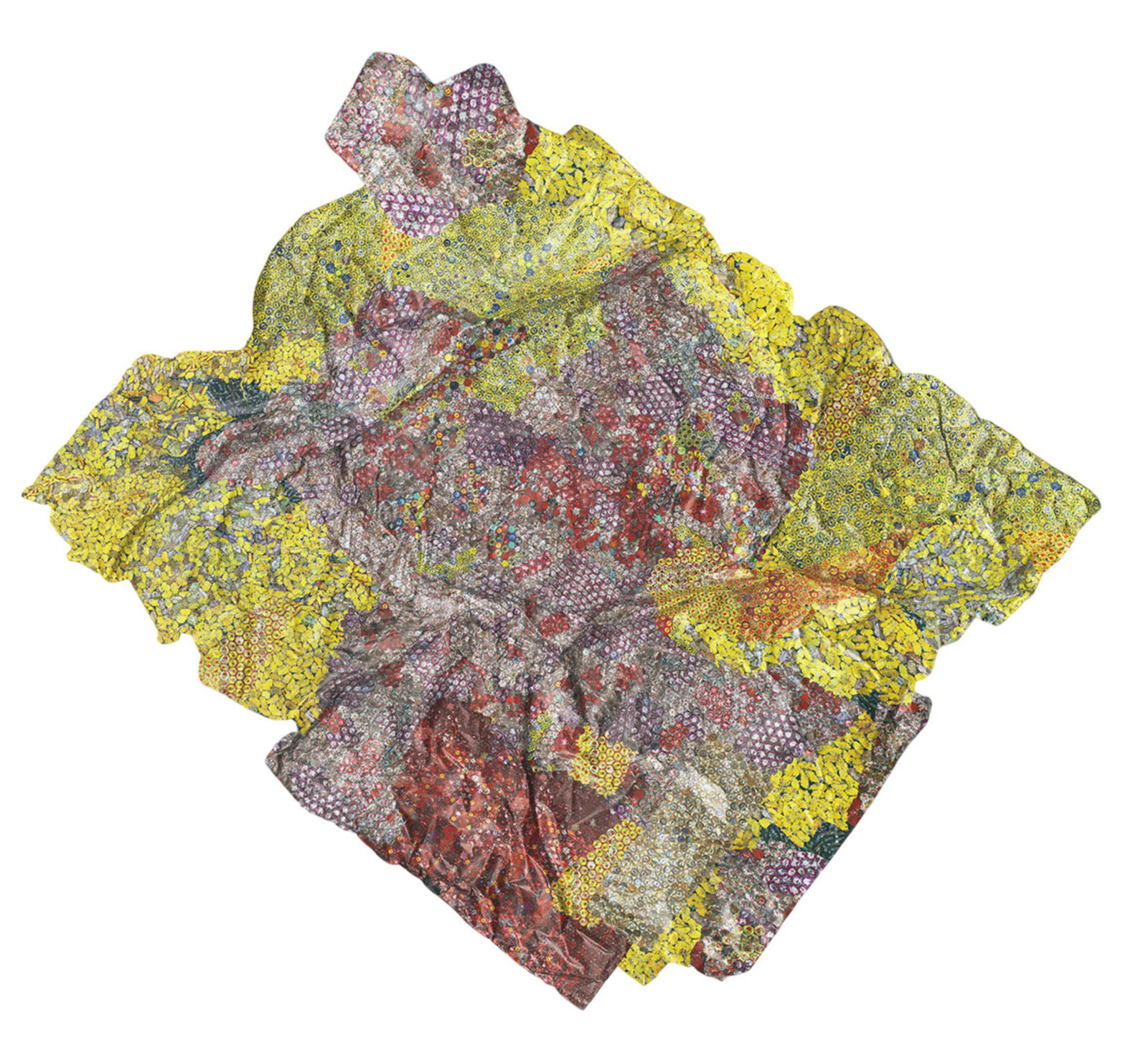 One in Two by El Anatsui, 2024