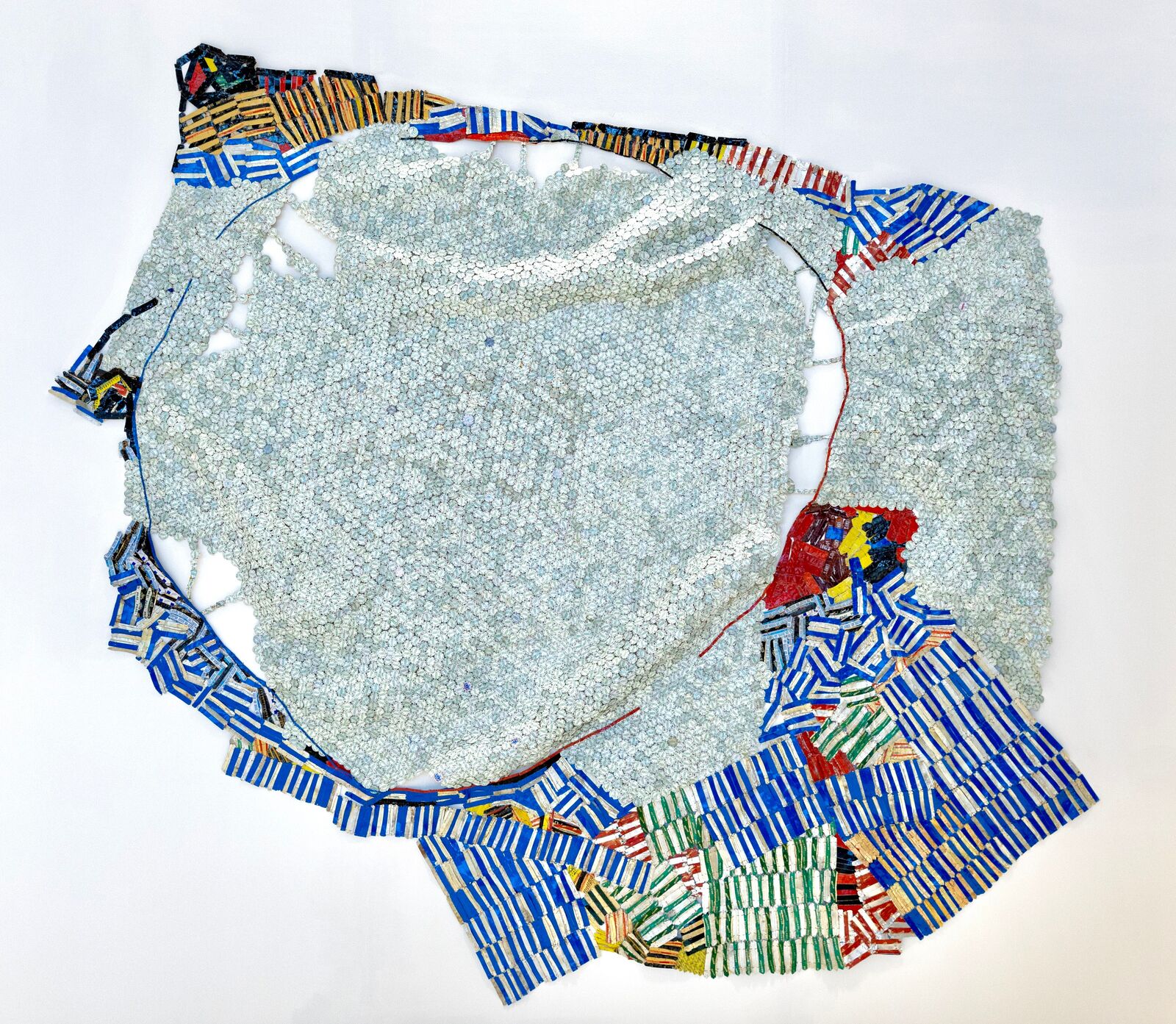 Profile of a Country by El Anatsui, 2022