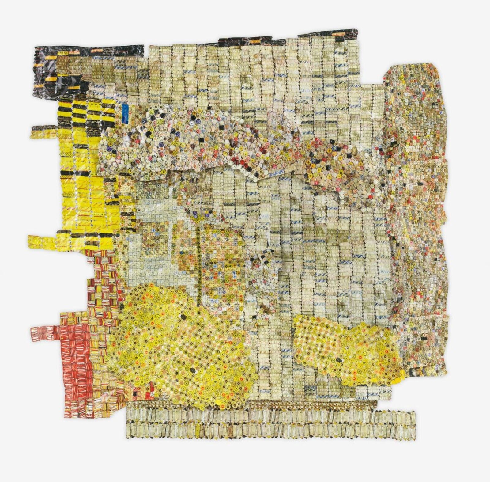 Checked Key by El Anatsui, 2022