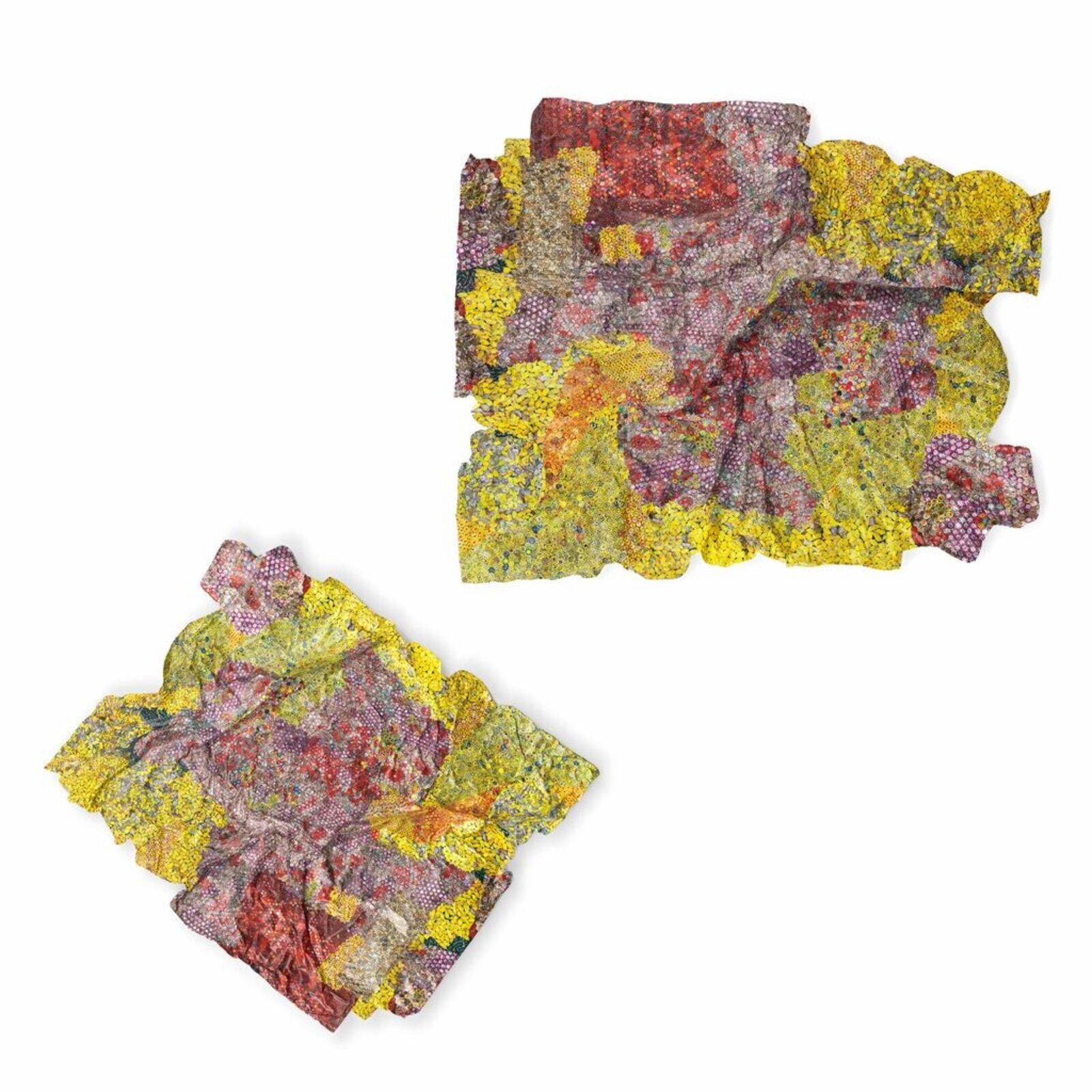 One in Two (Set of 2) by El Anatsui, 2024