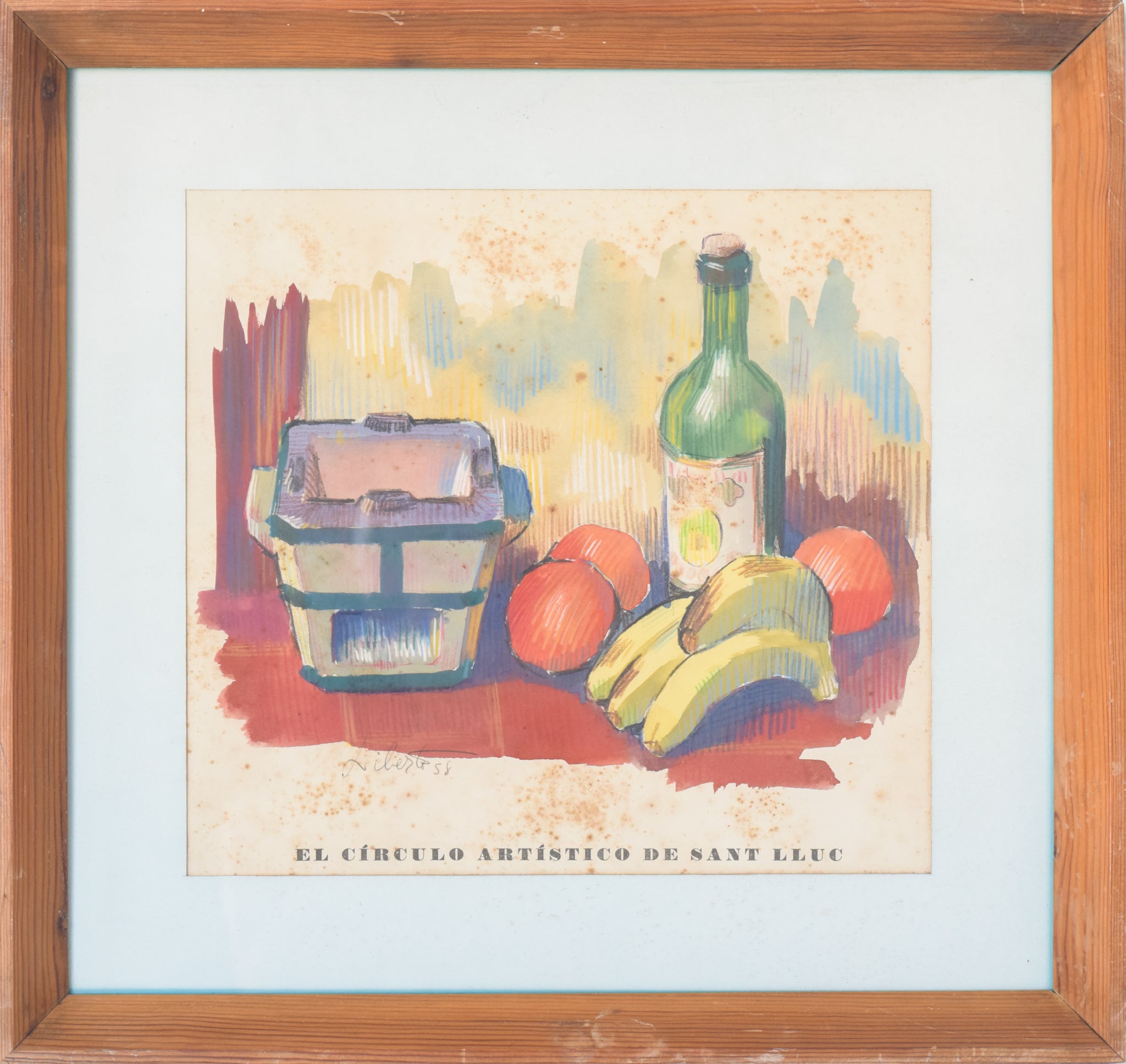 Artwork by Círculo Artístico de Sant Lluc, Still Life Lithograph, Made of Silk-screen 