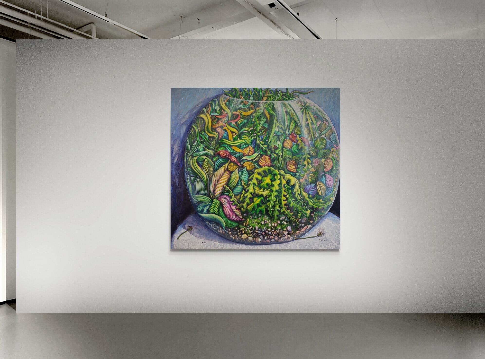 Artwork by Eliza Wiszniewska, Forgotten Dreams, Made of Mixed media on canvas 