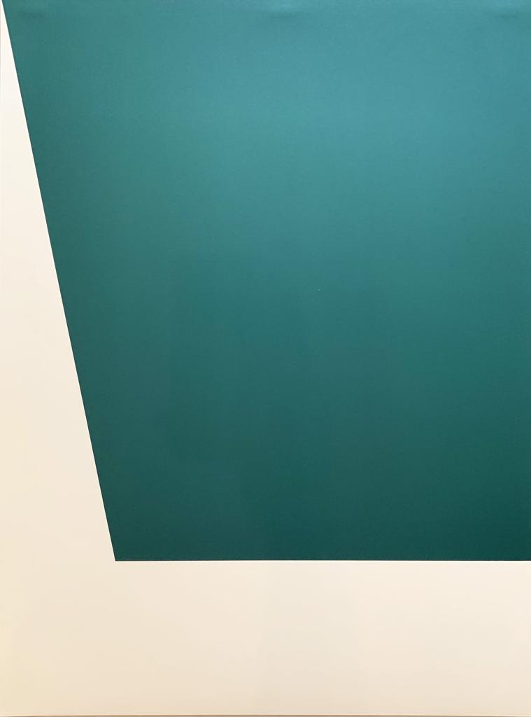 Artwork by Ellsworth Kelly, Green, Made of Lithograph printed on Rives BFK wove paper 