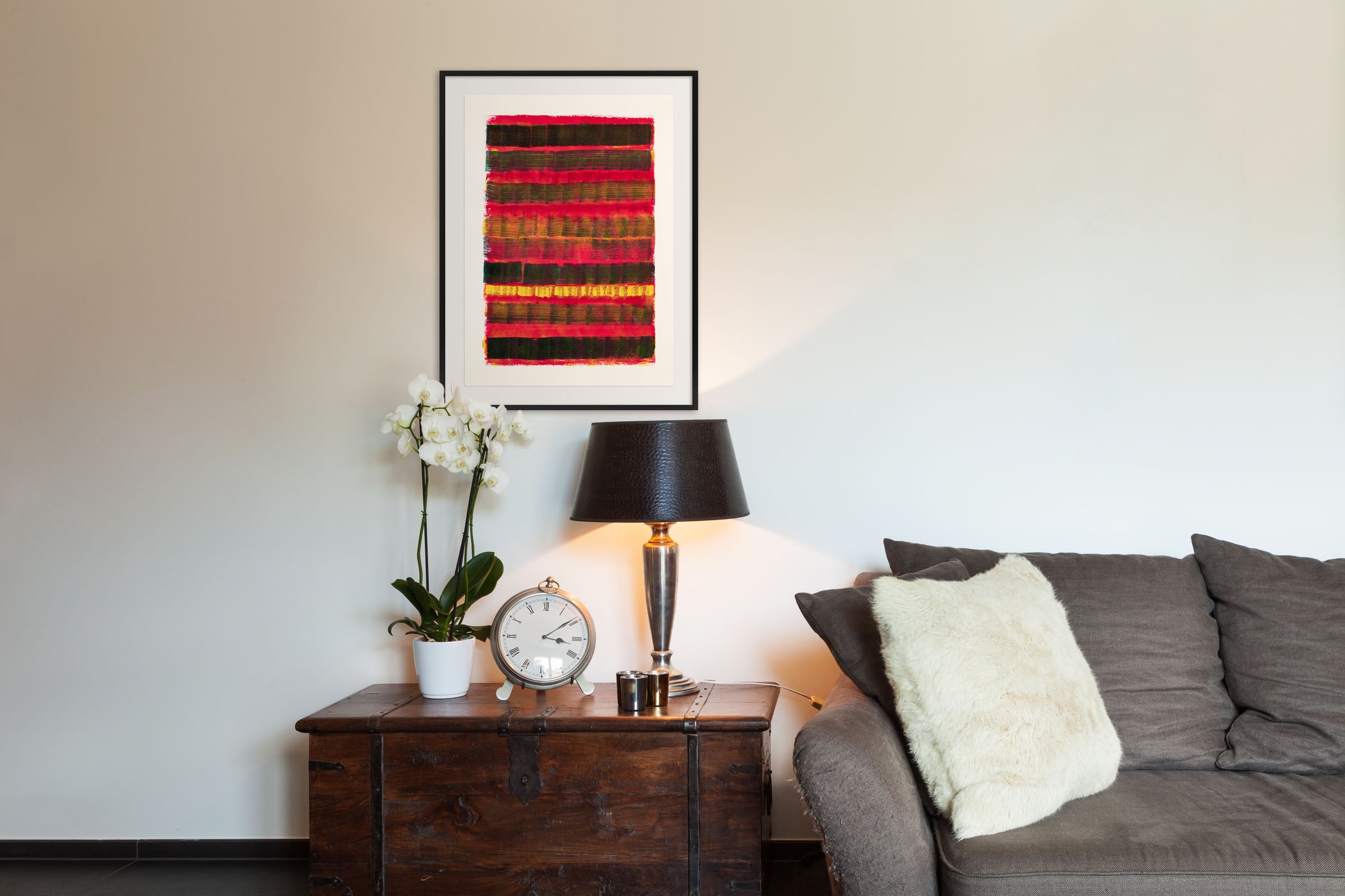 Artwork by Emily Berger, Ink #4, Made of Ink, watercolor, gouache on Arches watercolor paper 