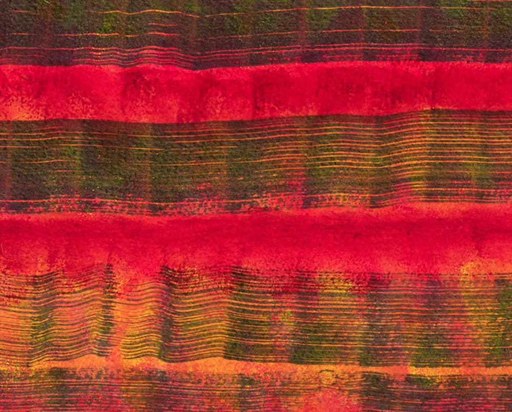 Artwork by Emily Berger, Ink #4, Made of Ink, watercolor, gouache on Arches watercolor paper 