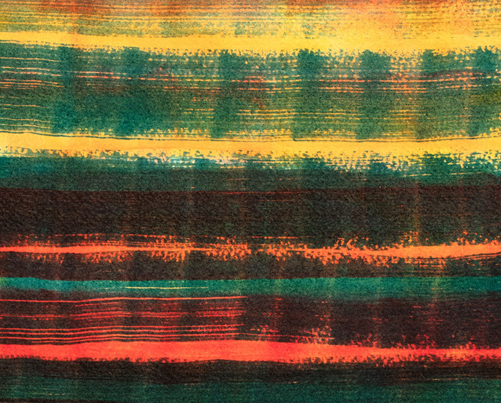 Artwork by Emily Berger, Ink #5, Made of Ink, watercolor on Arches watercolor paper 