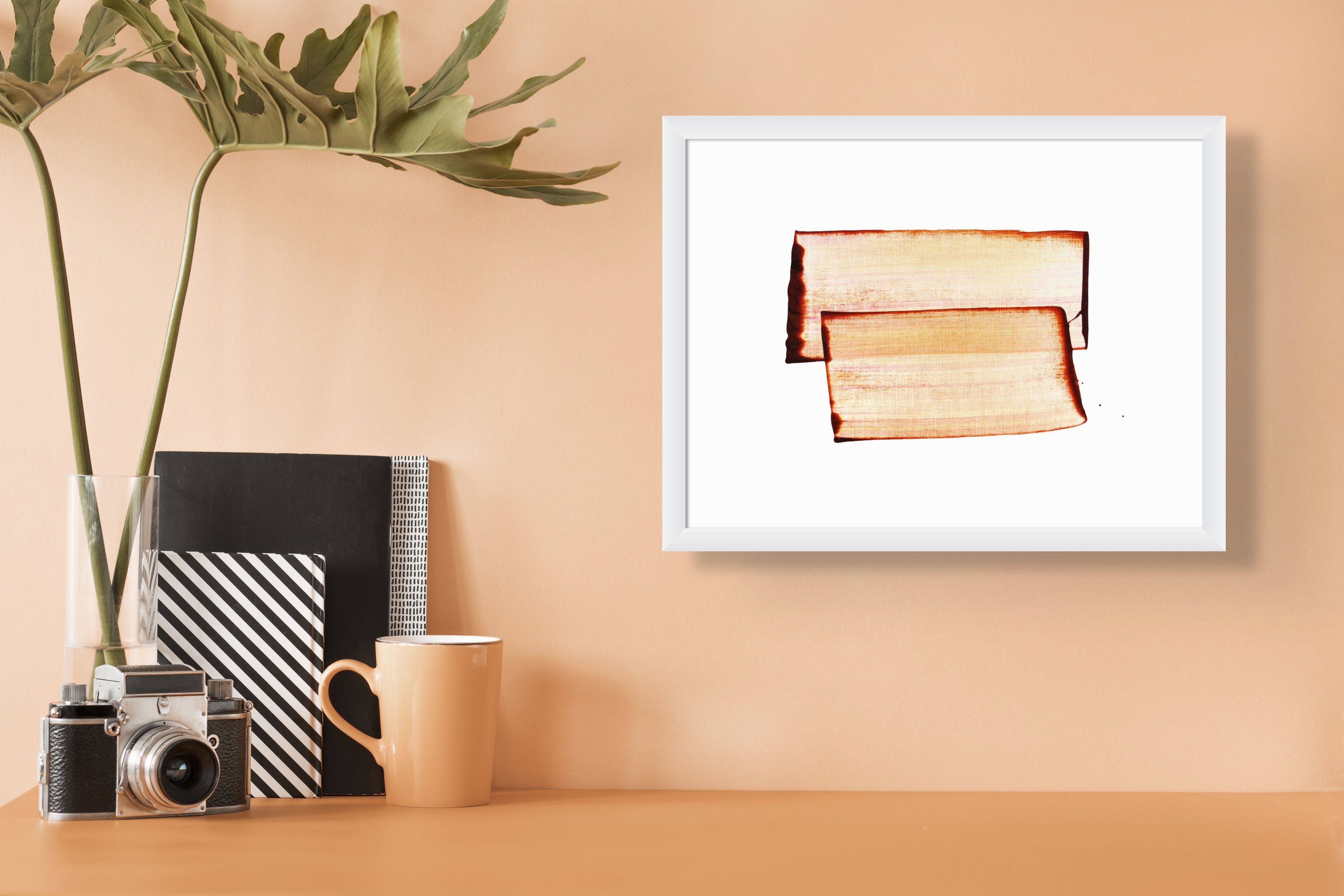 Artwork by Emma Godebska, Soft Light S 02, Made of Acrylic on Hahnemühle paper 