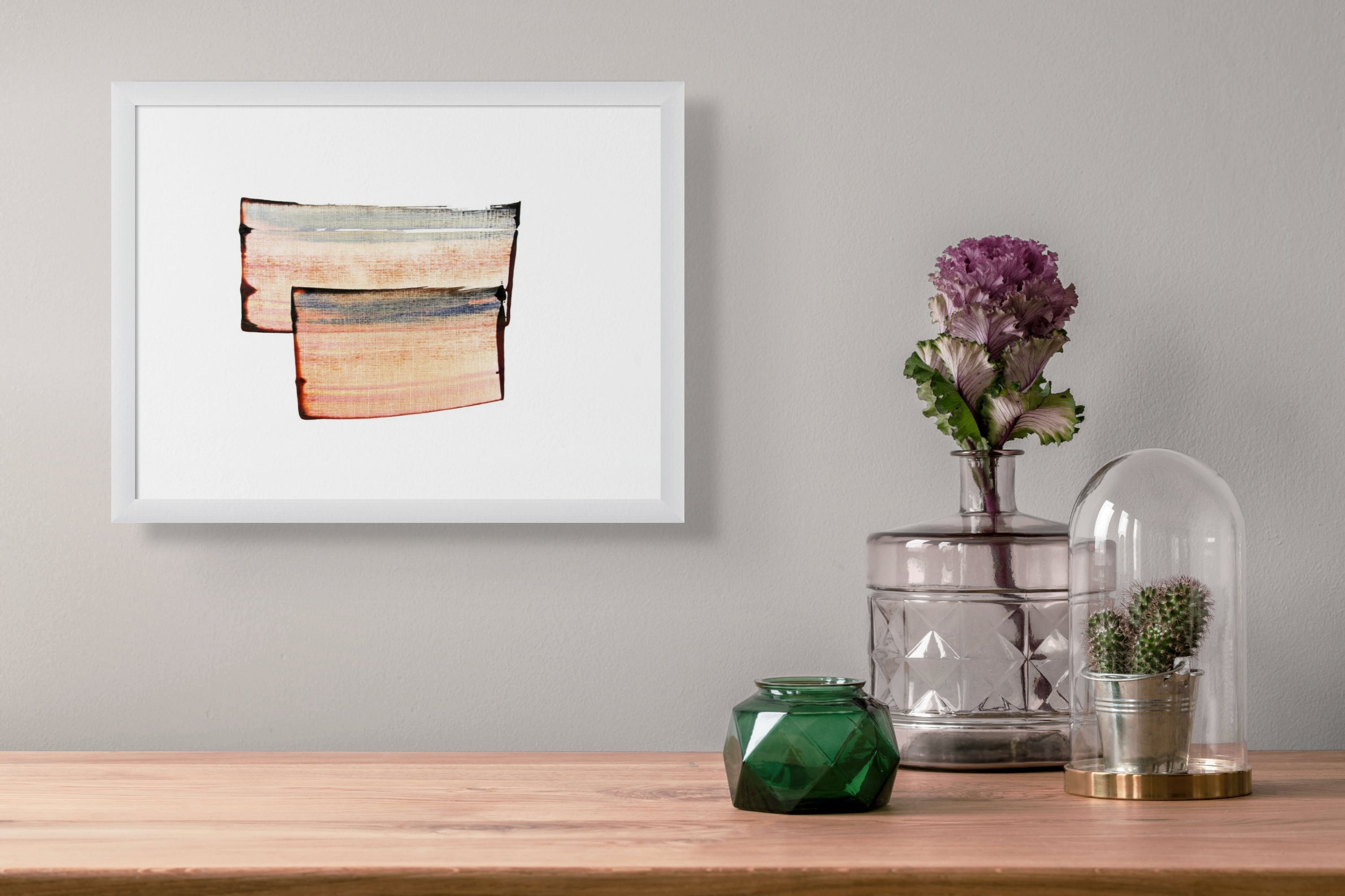 Artwork by Emma Godebska, Soft Light S 03, Made of Acrylic on Hahnemühle paper 