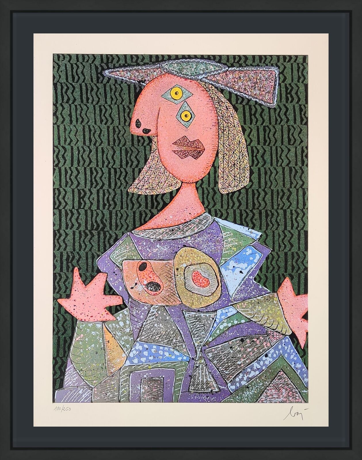 Artwork by Enrico Baj