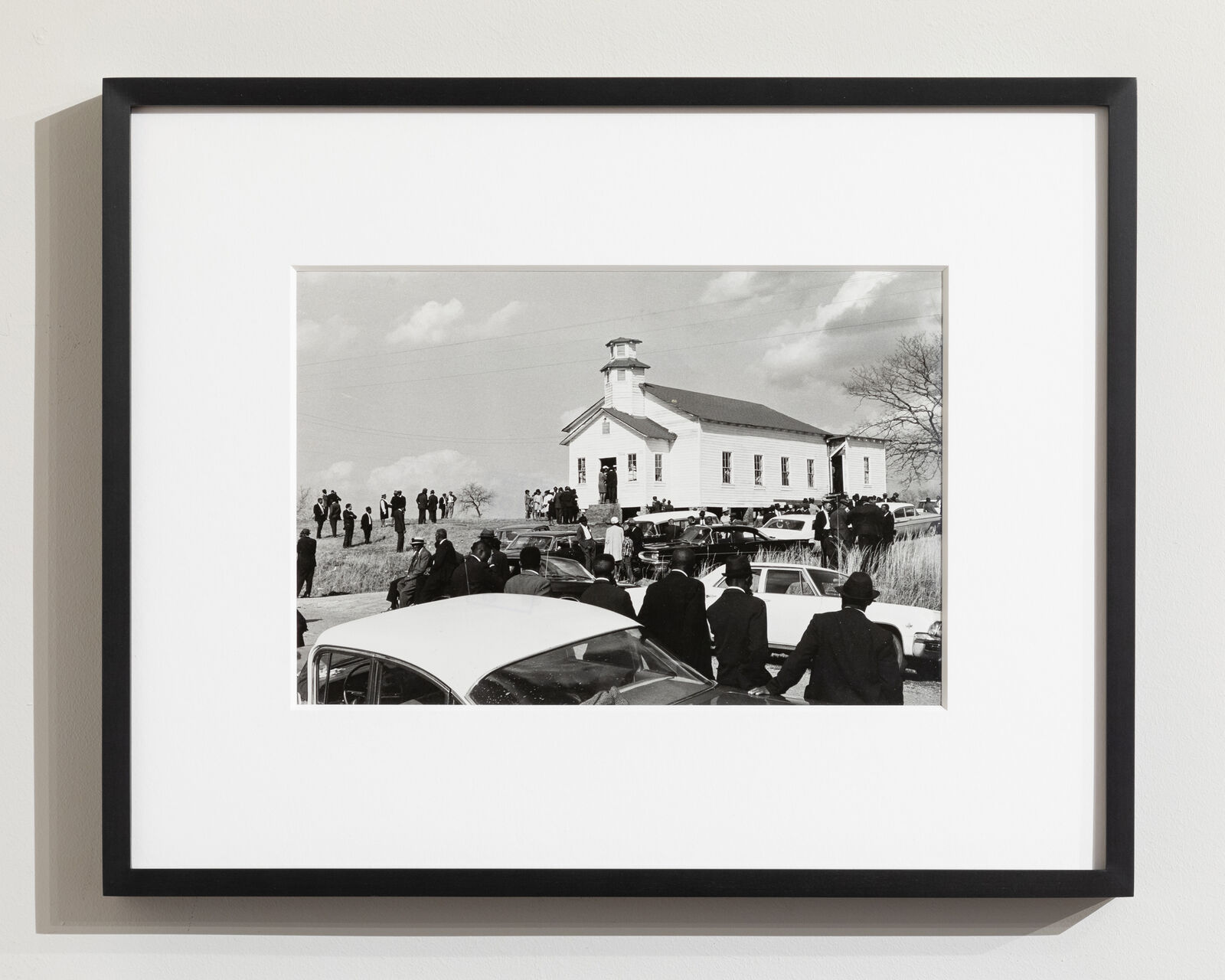 A Funeral Service in a Baptist Church at Lowdes County, Alabama (from Deep South/New York City Life) by Ernest Cole, circa 1973