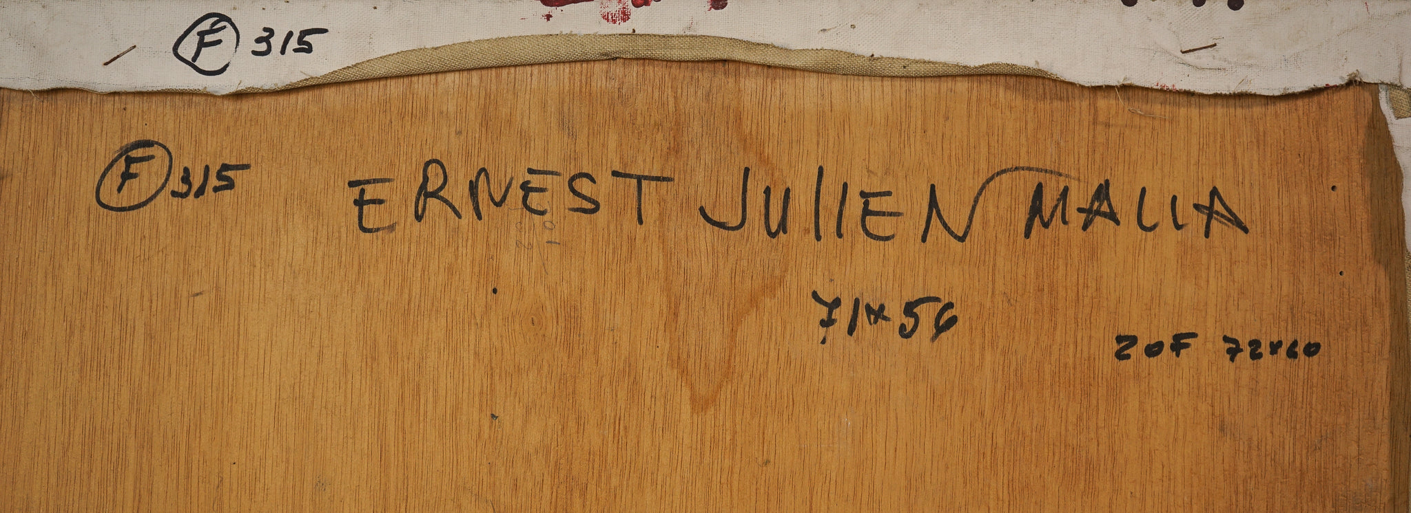 Artwork by Ernest Julien Malla, Still Life, Made of Oil on board 